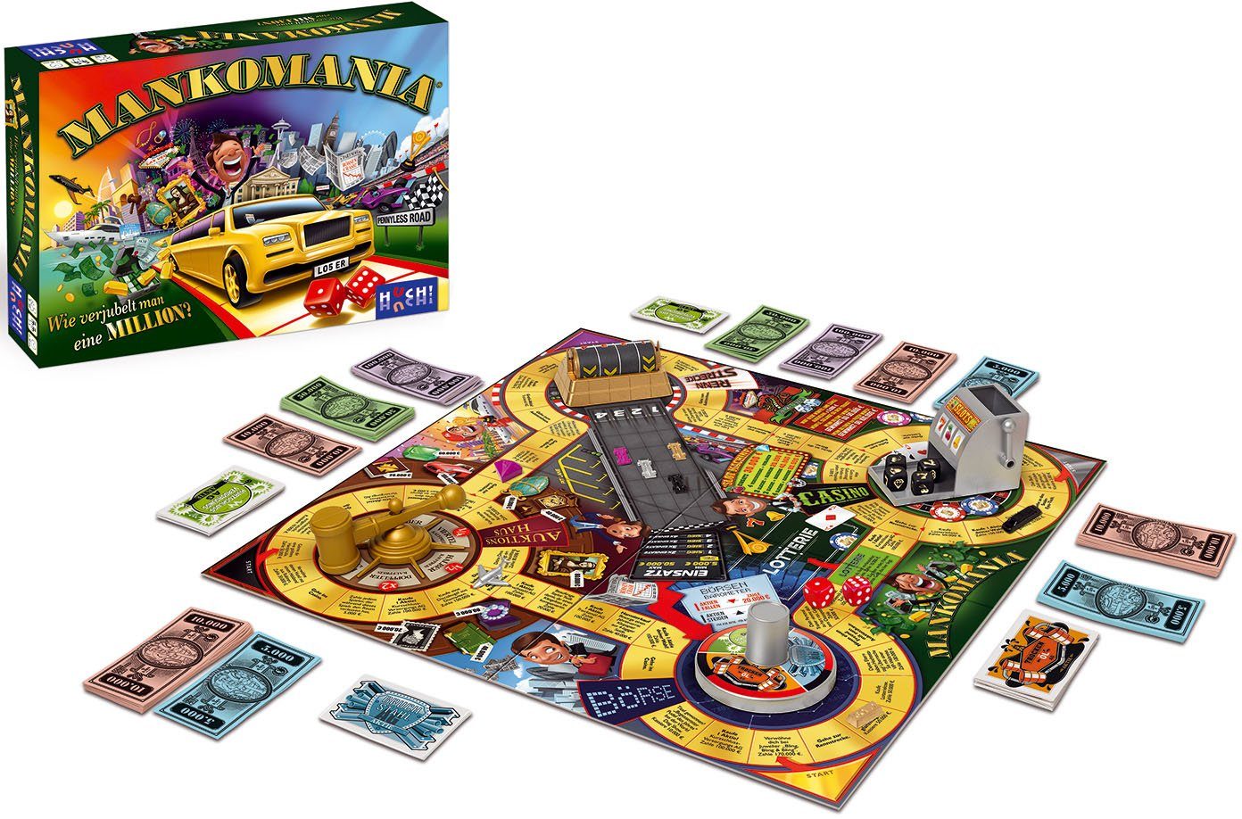 HUCH! Spiel Mankomania, Familienspiel