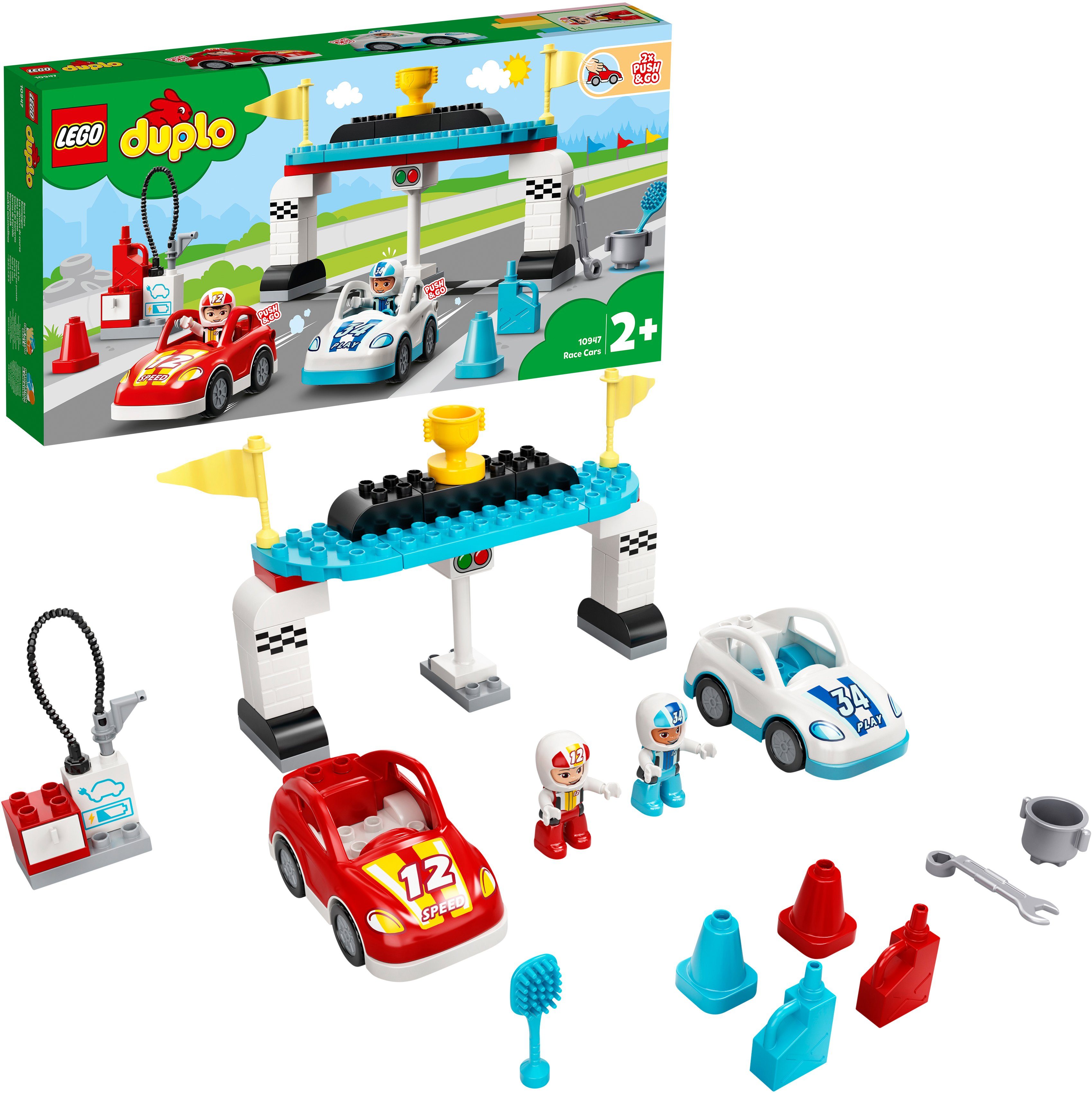 Image of Lego DUPLO® 10947 - Rennwagen