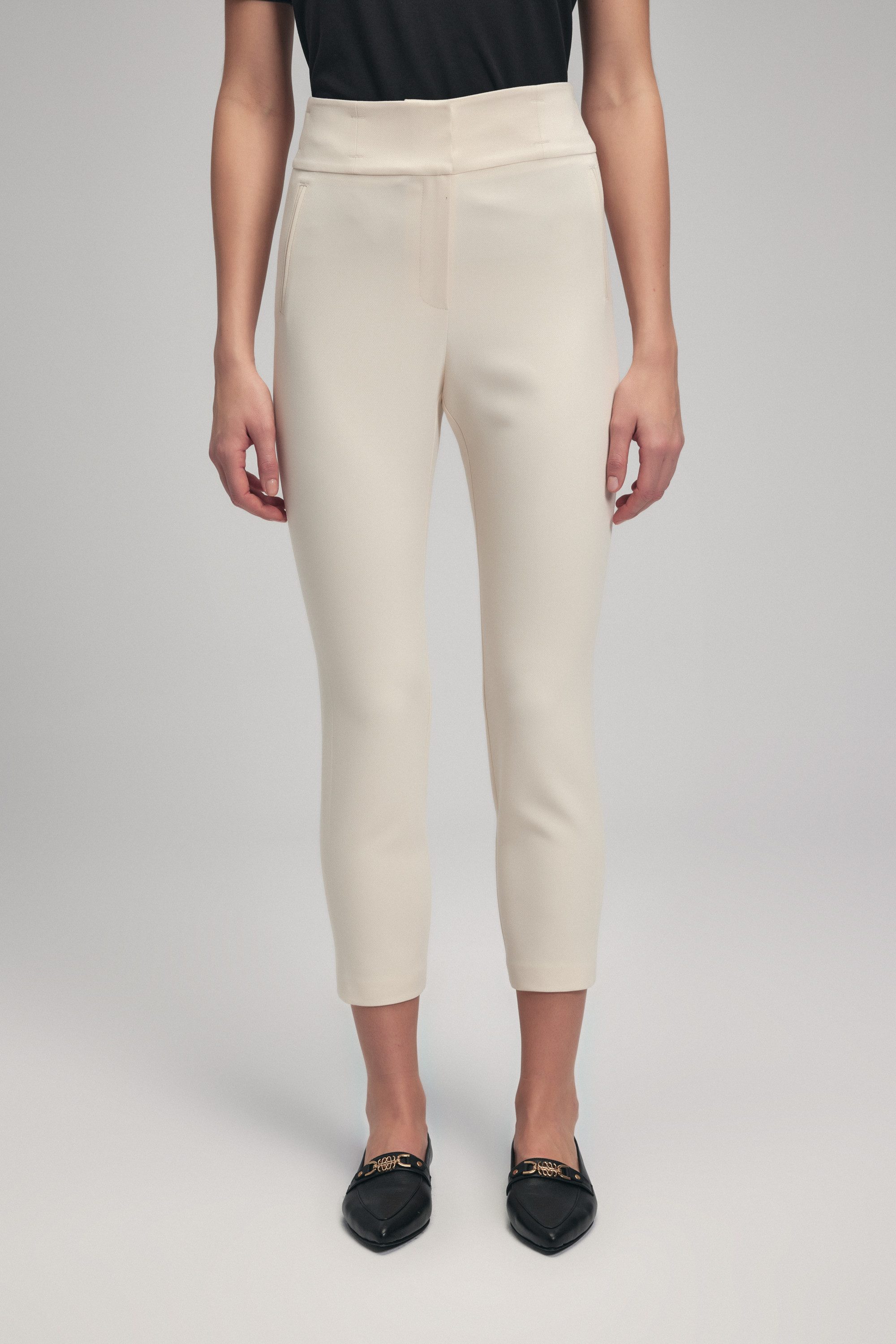 adL Stoffhose Hose mit hoher Taille