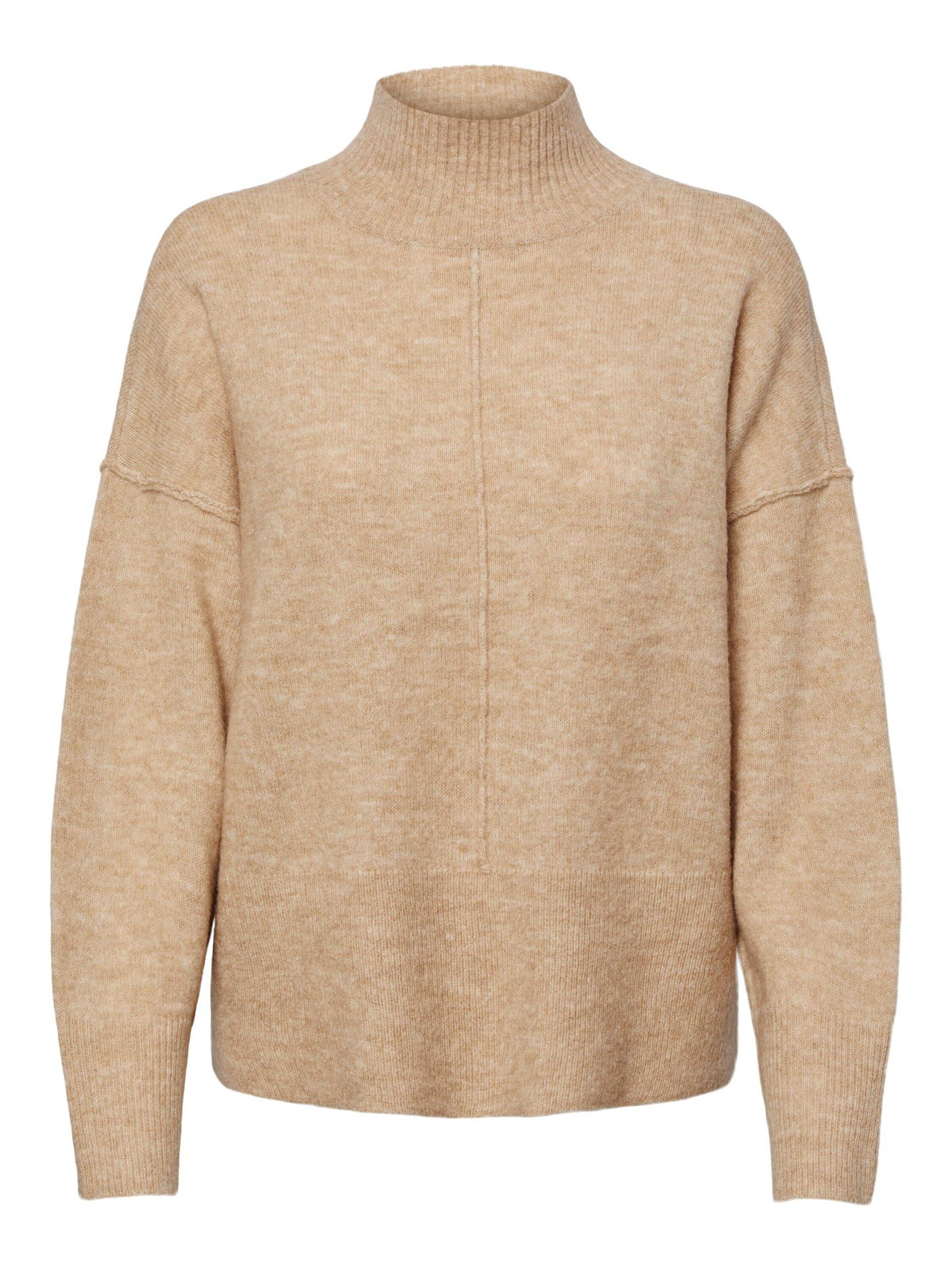 Y.A.S Stehkragenpullover BALIS (1-tlg) Plain/ohne Details