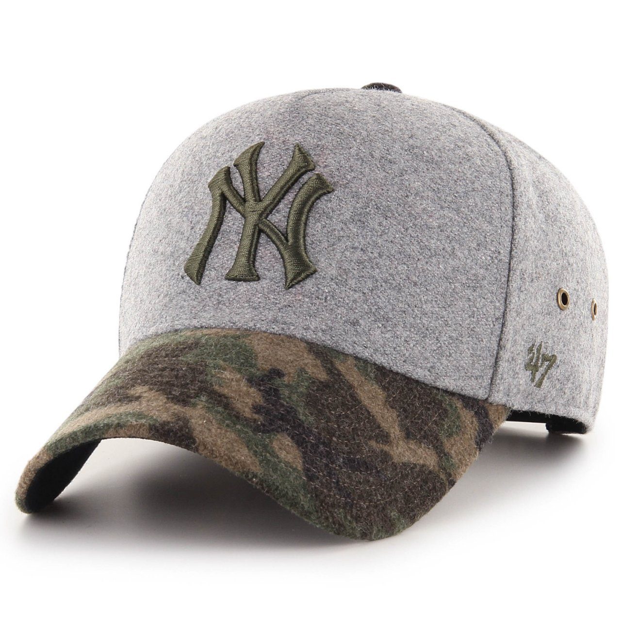 x27;47 Brand MELTON NY MLB Cap Yankees Snapback
