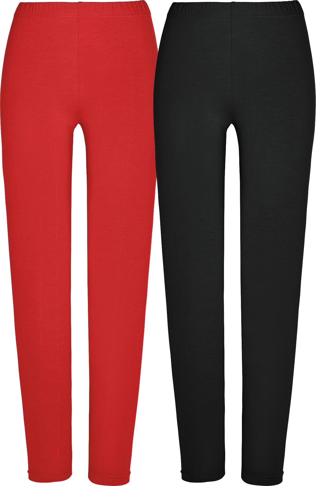 REDBEST Jogginghose Damen-Leggings, lang 2er-Pack Uni günstig online kaufen