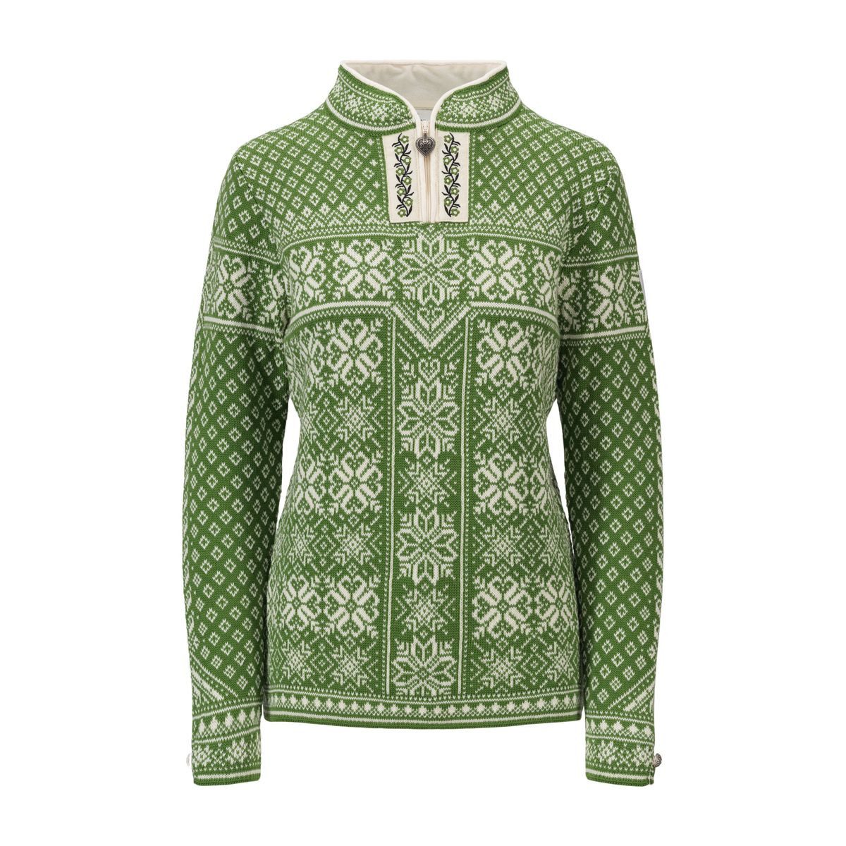 Dale of Norway Sweatshirt Peace Fem Sweater Eleganter Damen-Ski-Sweater aus 100% leichter Wolle mit