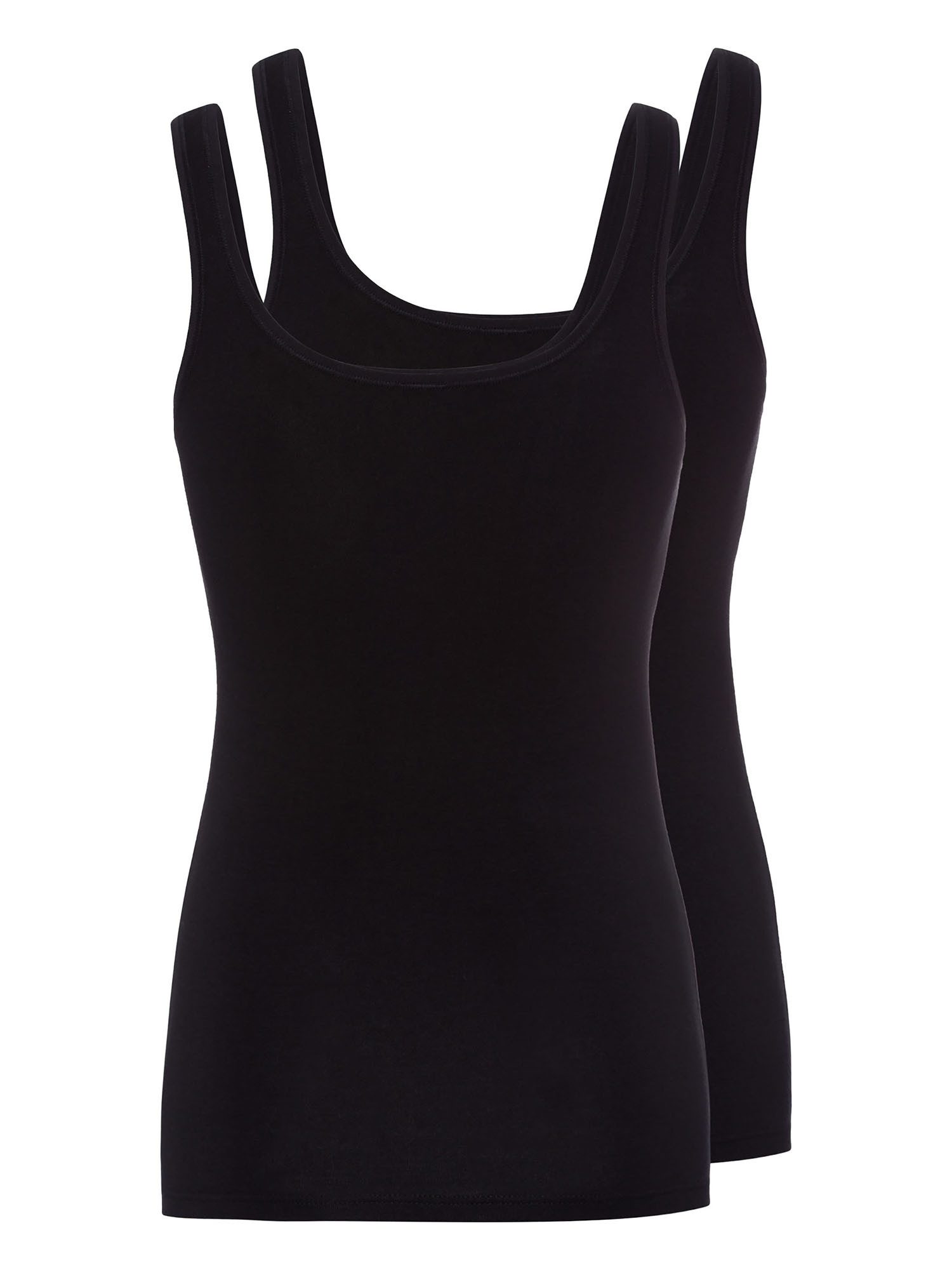 Skiny Tanktop Cotton Advantage (2-tlg) Trägertop, Muskelshirt, Ärmelloses S günstig online kaufen