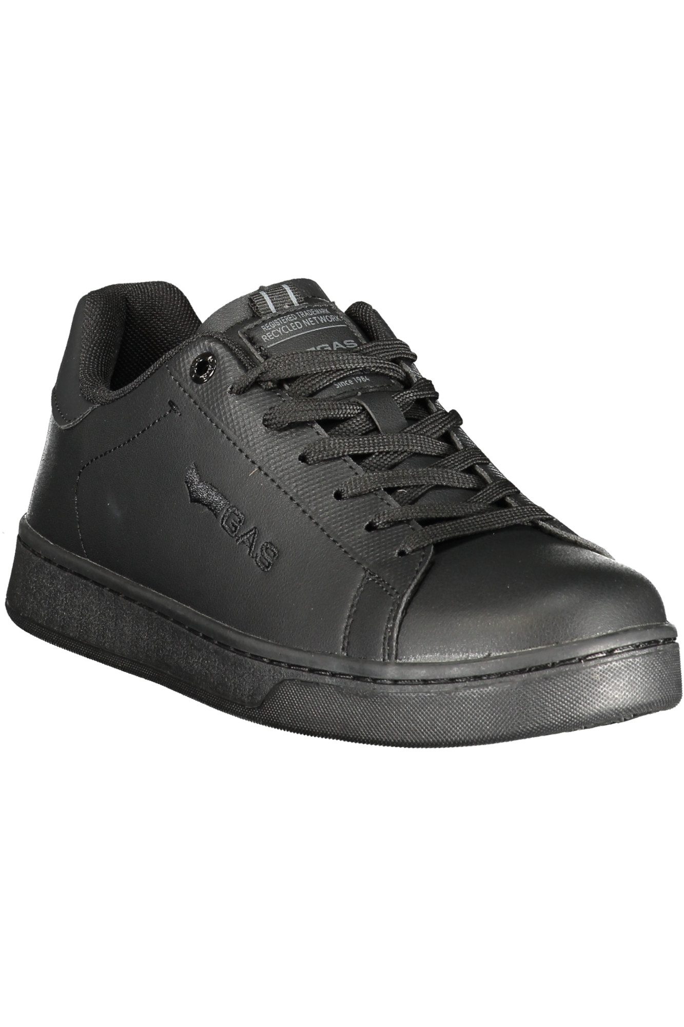 GAS Sneaker Bequemer schwarzer Herrensportschuh mit