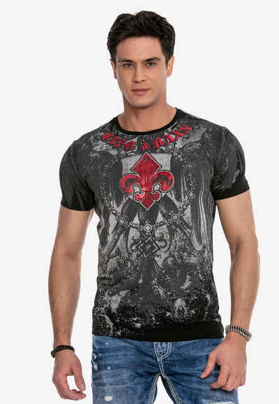 Cipo & Baxx T-Shirt CT638 mit trendigem Print