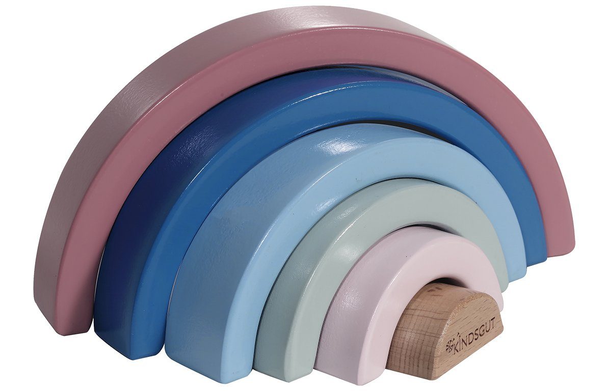 KINDSGUT Lernspielzeug Holz-Regenbogen