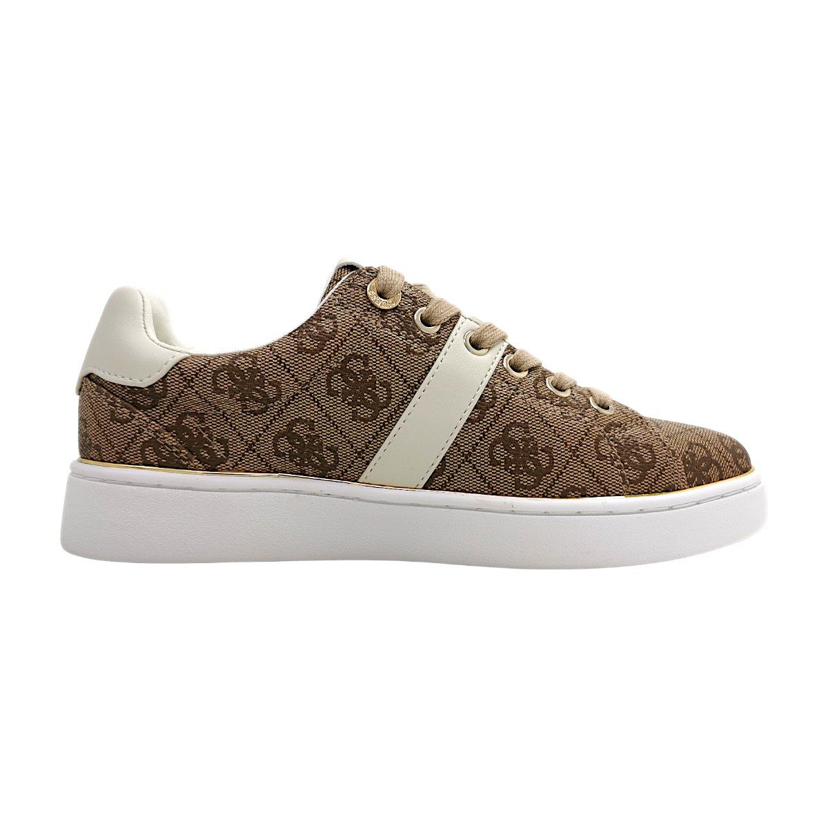 Guess sportlicher Schnürer Schnürschuh günstig online kaufen