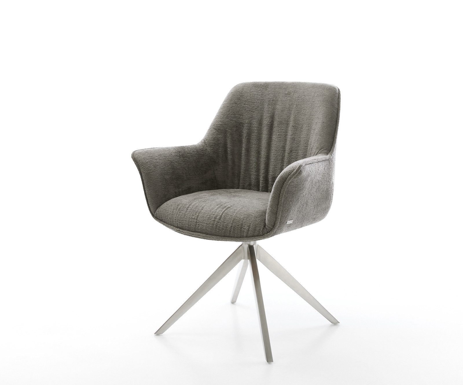 DELIFE Polsterstuhl Keila-Flex, mit Armlehnen Kreuzgestell günstig online kaufen