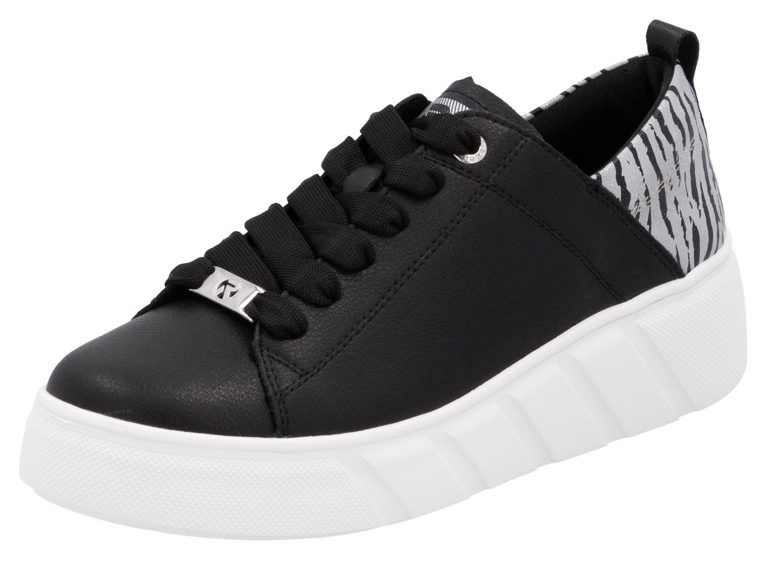RIEKER Sport Plateausneaker, Schnürschuh, Halbschuh, Freizeitsneaker günstig online kaufen