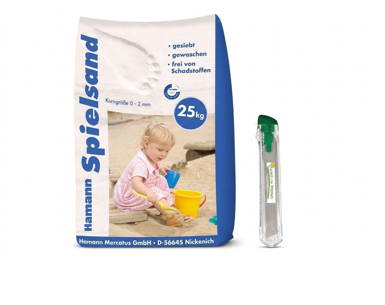 Hamann Mercatus GmbH Spielsand Hamann Mercatus Spielsand Classic 25 kg