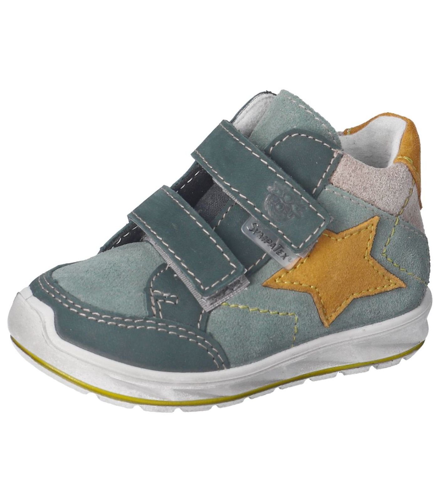 Halbschuhe forest/salbei by RICOSTA PEPINO Pepino Klettschuh (580) Lederimitat/Textil