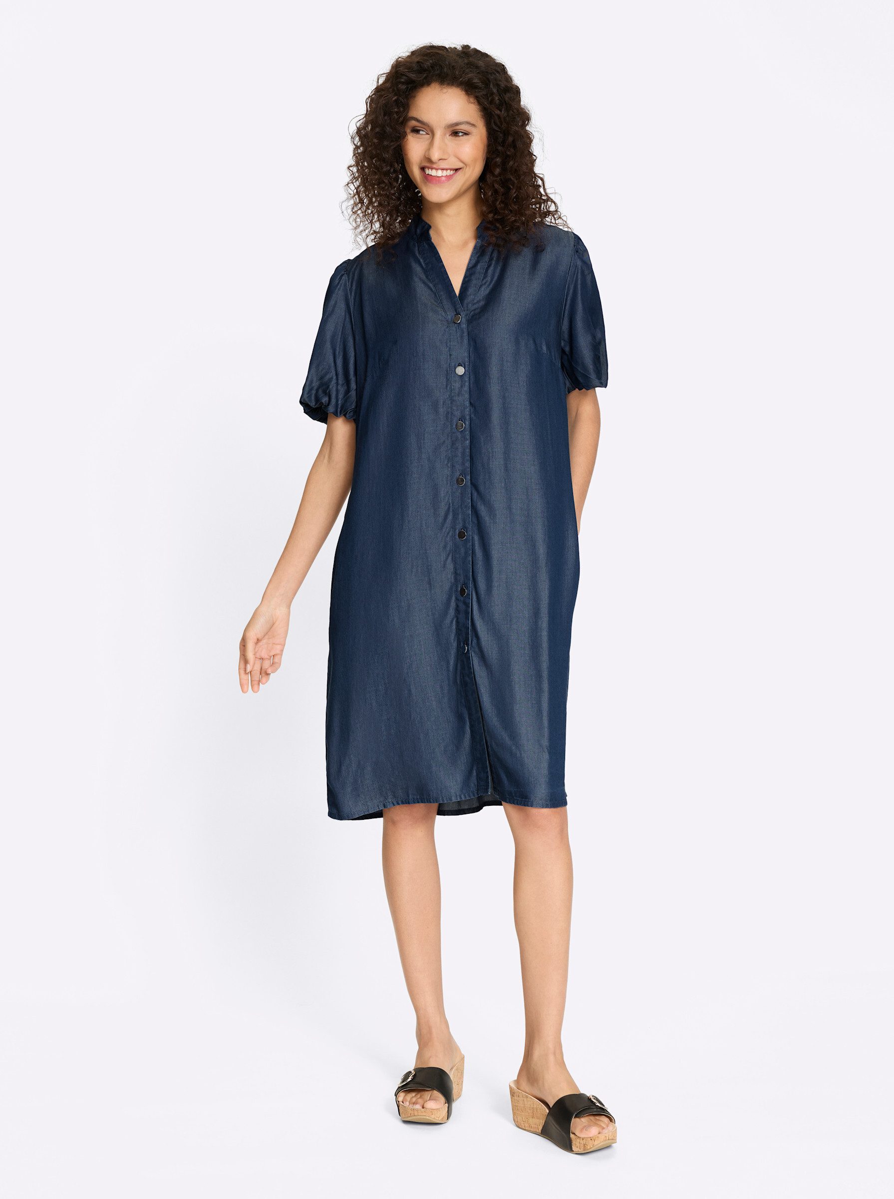 heine Etuikleid Blusenkleid