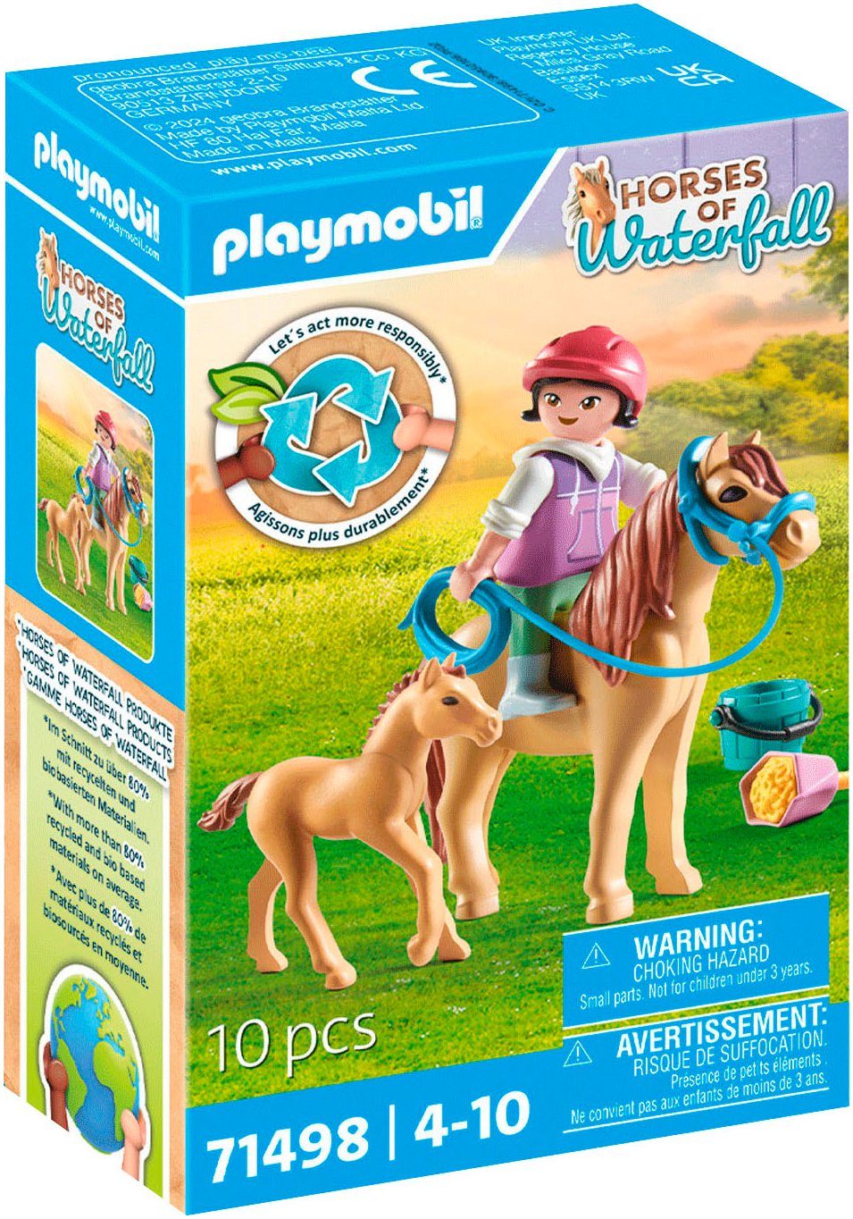 Playmobil® Kind mit Pony und Fohlen günstig online kaufen