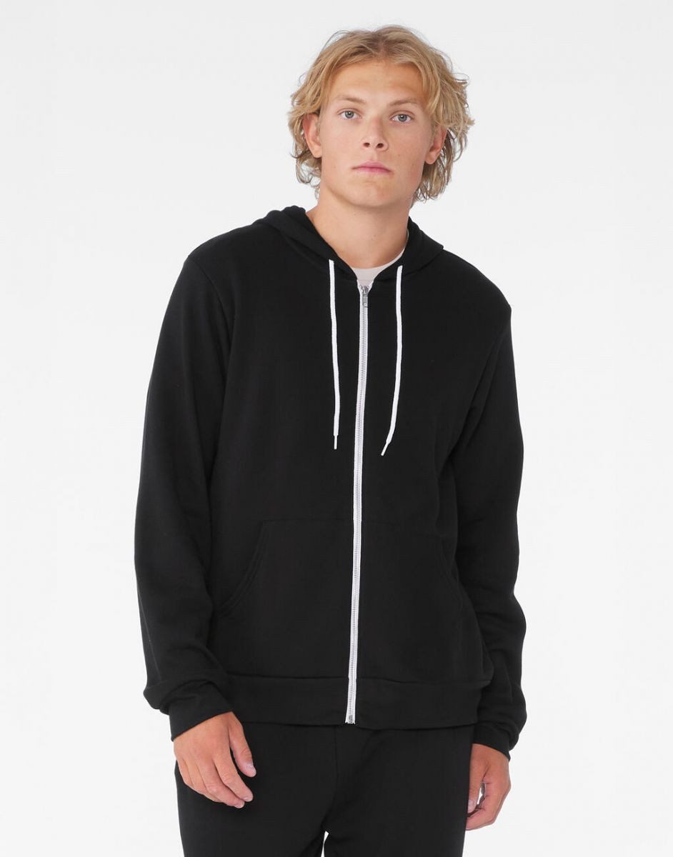 Bella + Canvas Kapuzensweatjacke Unisex Zip-Up günstig online kaufen