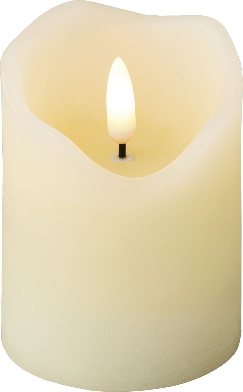 Kaemingk LED-Christbaumkerzen Kaemingk LED Kerze Wachs Indoor 9 cm warmweiß | Weihnachtsbaumkerzen