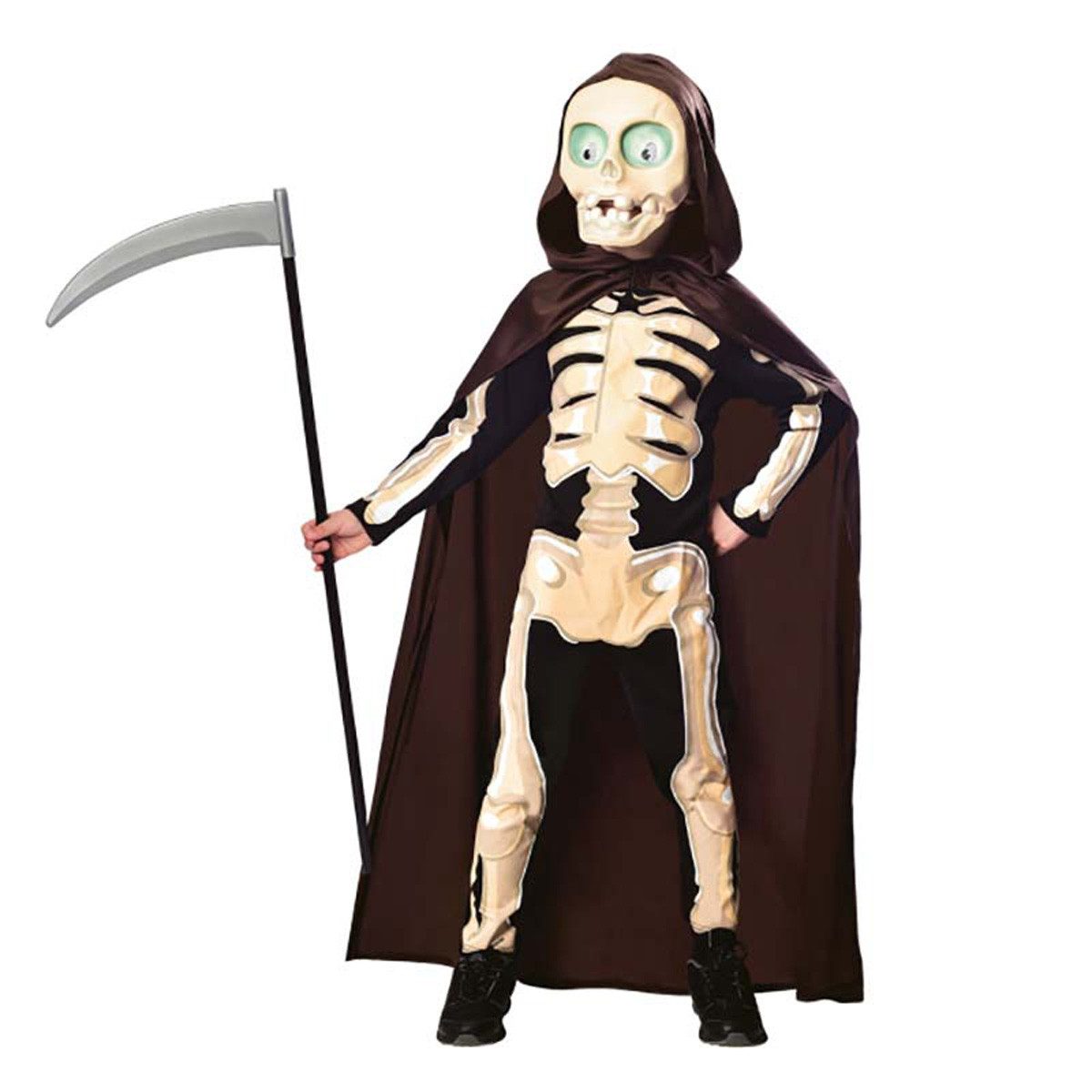 Amscan Hexen-Kostüm Kostüm Kid Grim Reaper 5 - 6 Jahre