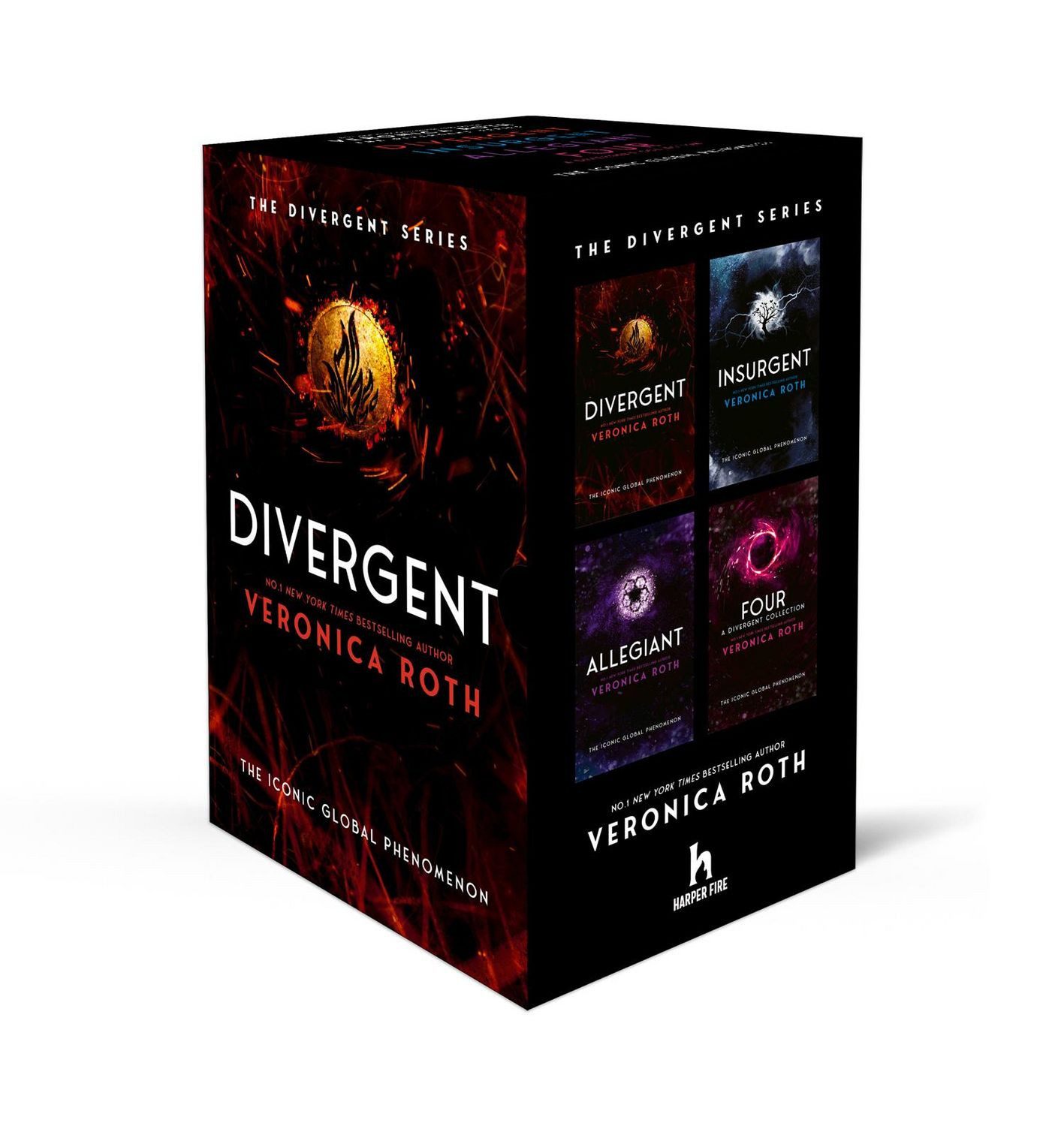 Divergent Series Box Set (Books 1-4) / Veronica Roth, Divergent / Insurgent / Allegiant and Four