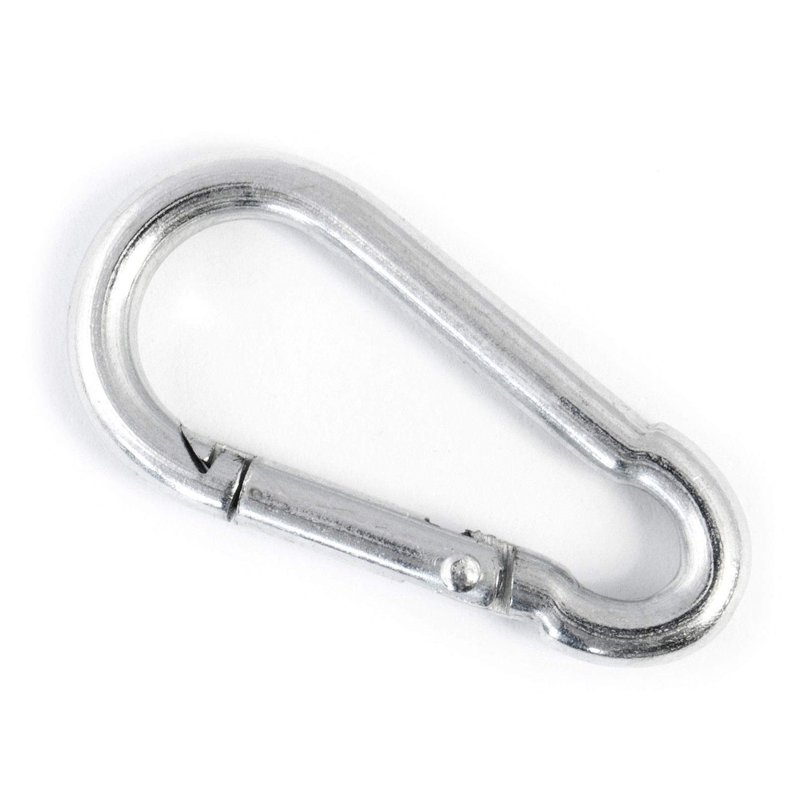 DQ-PP Karabiner DQ-PP 20x KARABINERHAKEN 4-11mm, feuerwehr karabiner haken, galvanisch, Seilzubehör, Zubehör, Seil, Drahtseil, Zubehörteile