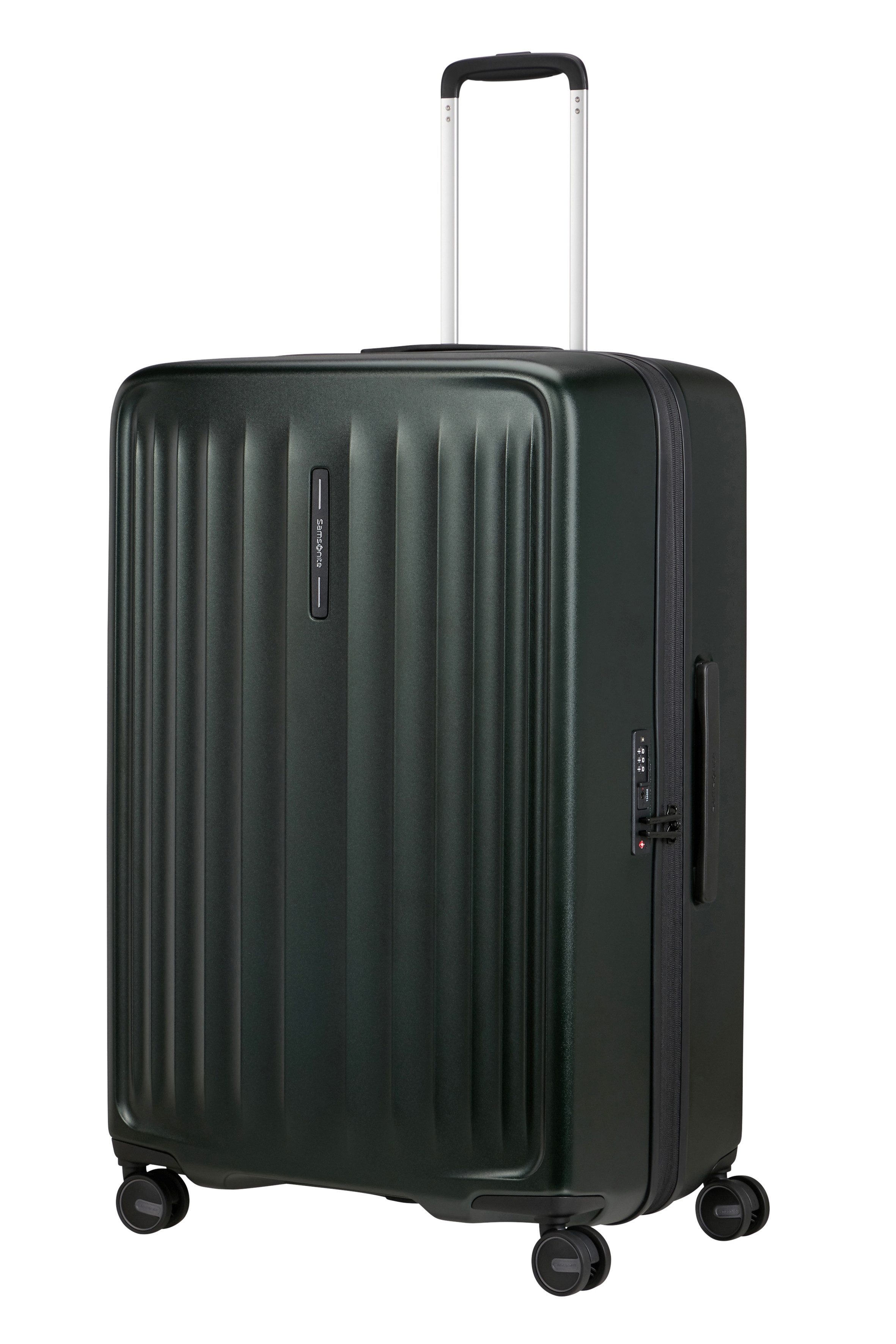 Samsonite Hartschalen-Trolley FYRM, verschiedene Größen und Farben, 4 Rollen, aus Polycarbonat, Teleskopgriff und Tragegriffe oben und seitlich