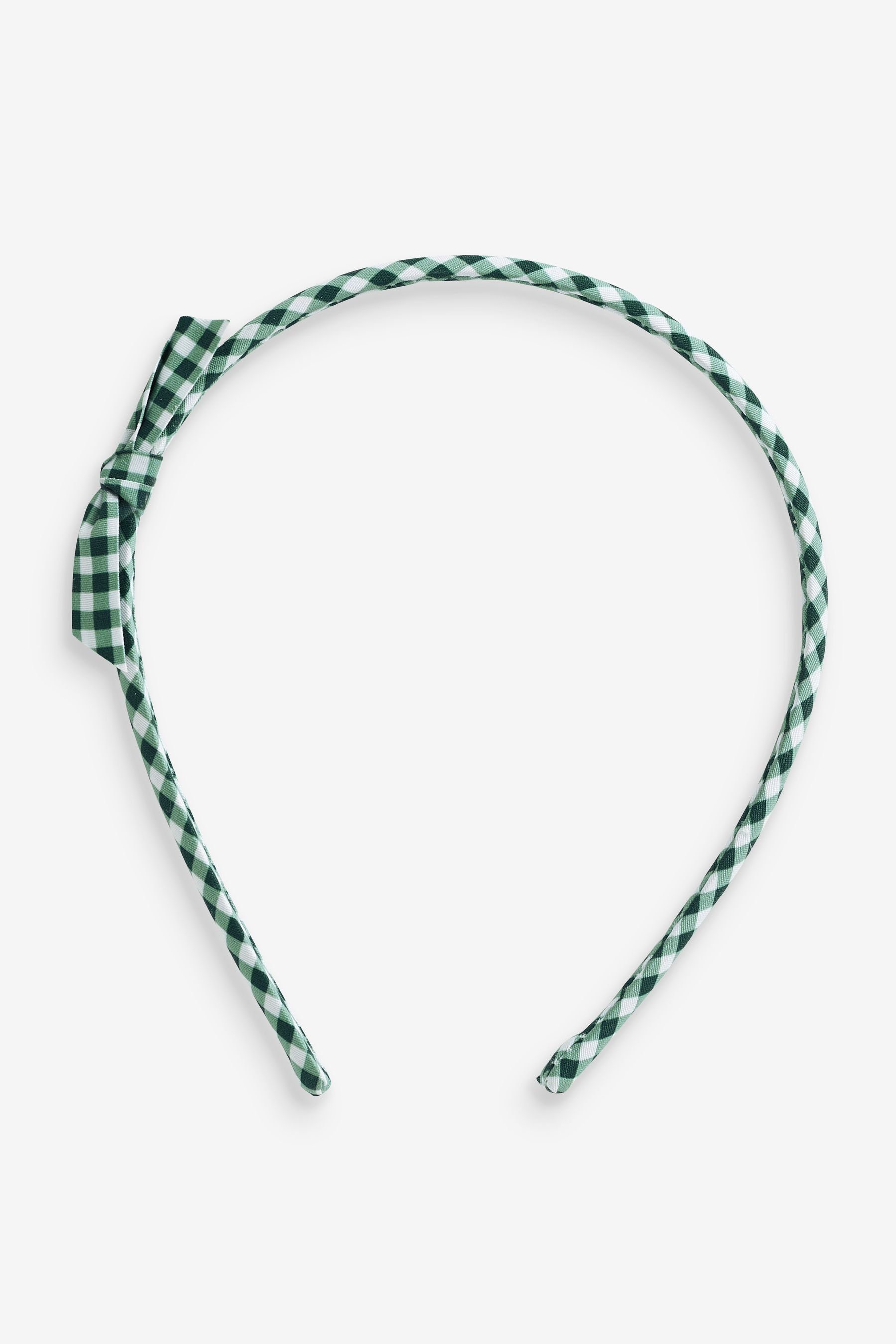 Next Haarstyling-Set Haar-Set Vichykaros Green mit