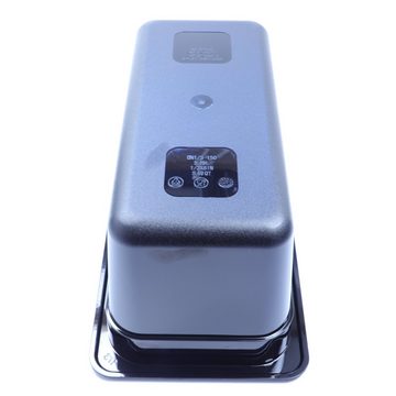 AcMax Thermobehälter GN 1/3 Polycarbonat schwarz GN-Behälter 5,7 Liter Tiefe 150mm