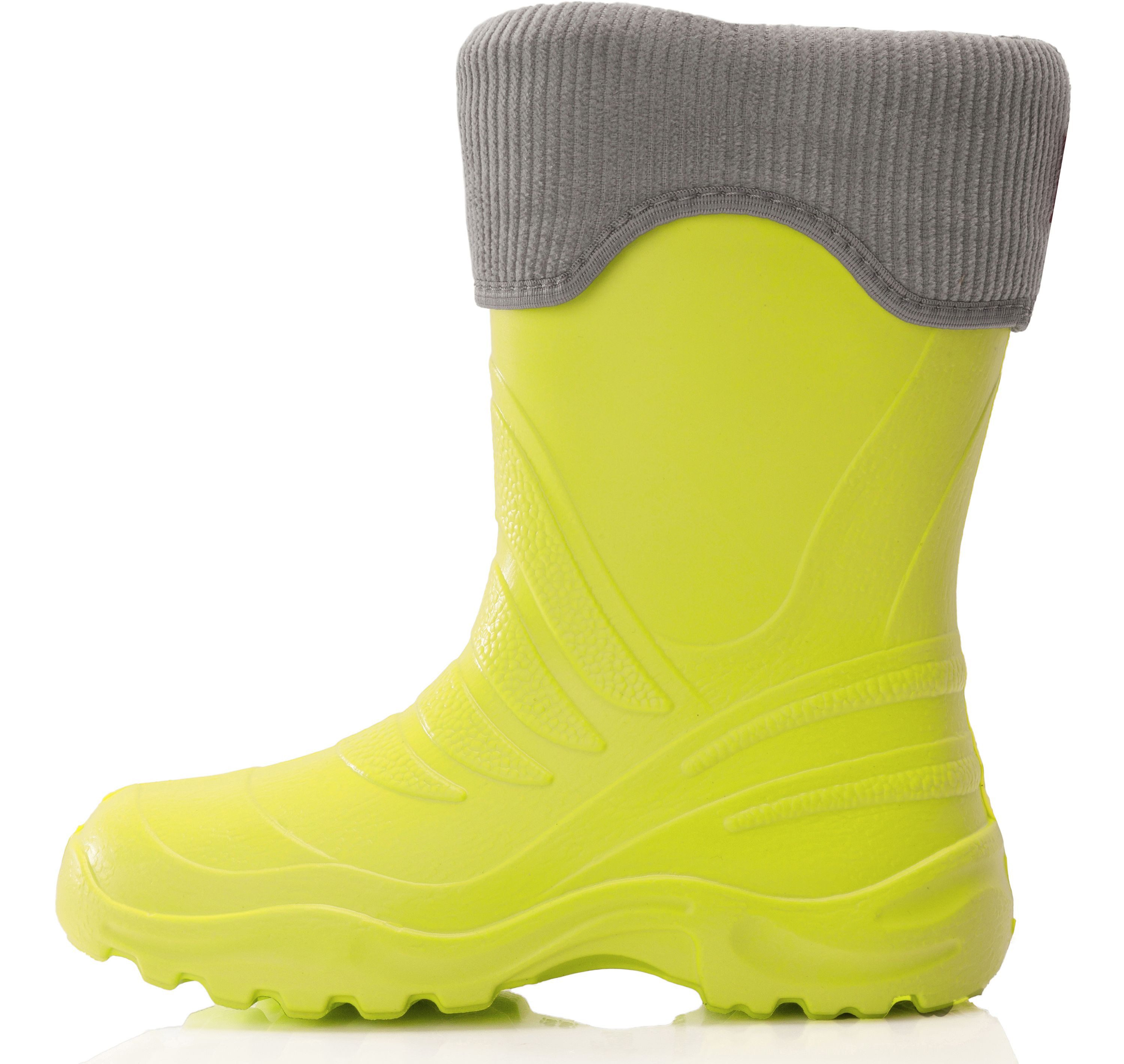 Ladeheid Regenstiefel in verschiedenen Farben LA-861 Gummistiefel Kinder gefüttert und federleicht