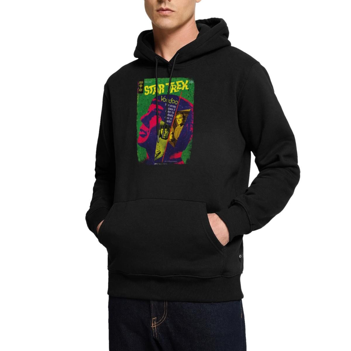 Spreadshirt Hoodie Star Trek The Original Series Voodoo Cover Herren Premium Hoodie (1-tlg)