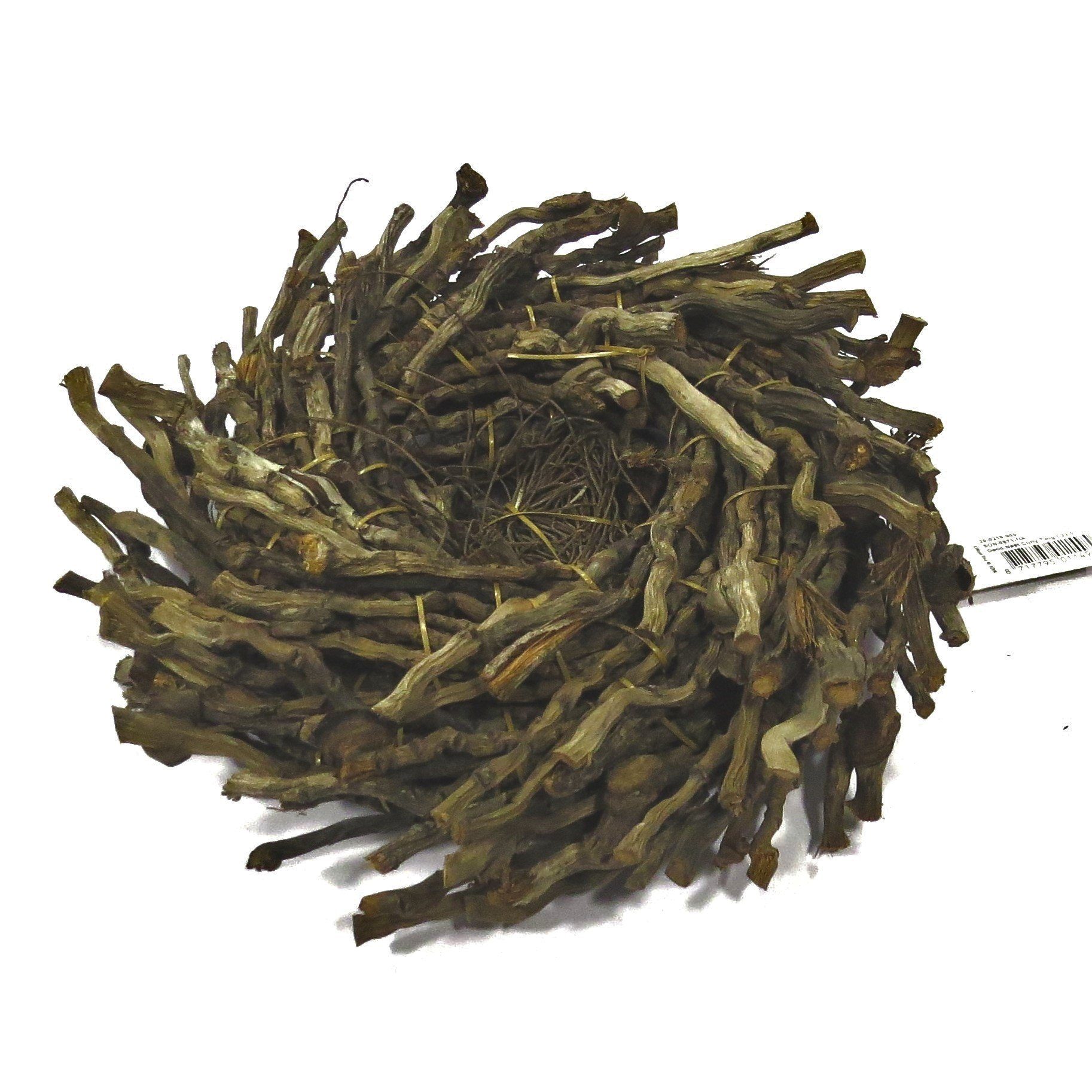 Couronne Dekokranz Deko Kranz Ostern Nest Kokos Zweige Natur 30 cm, Kokoszweige