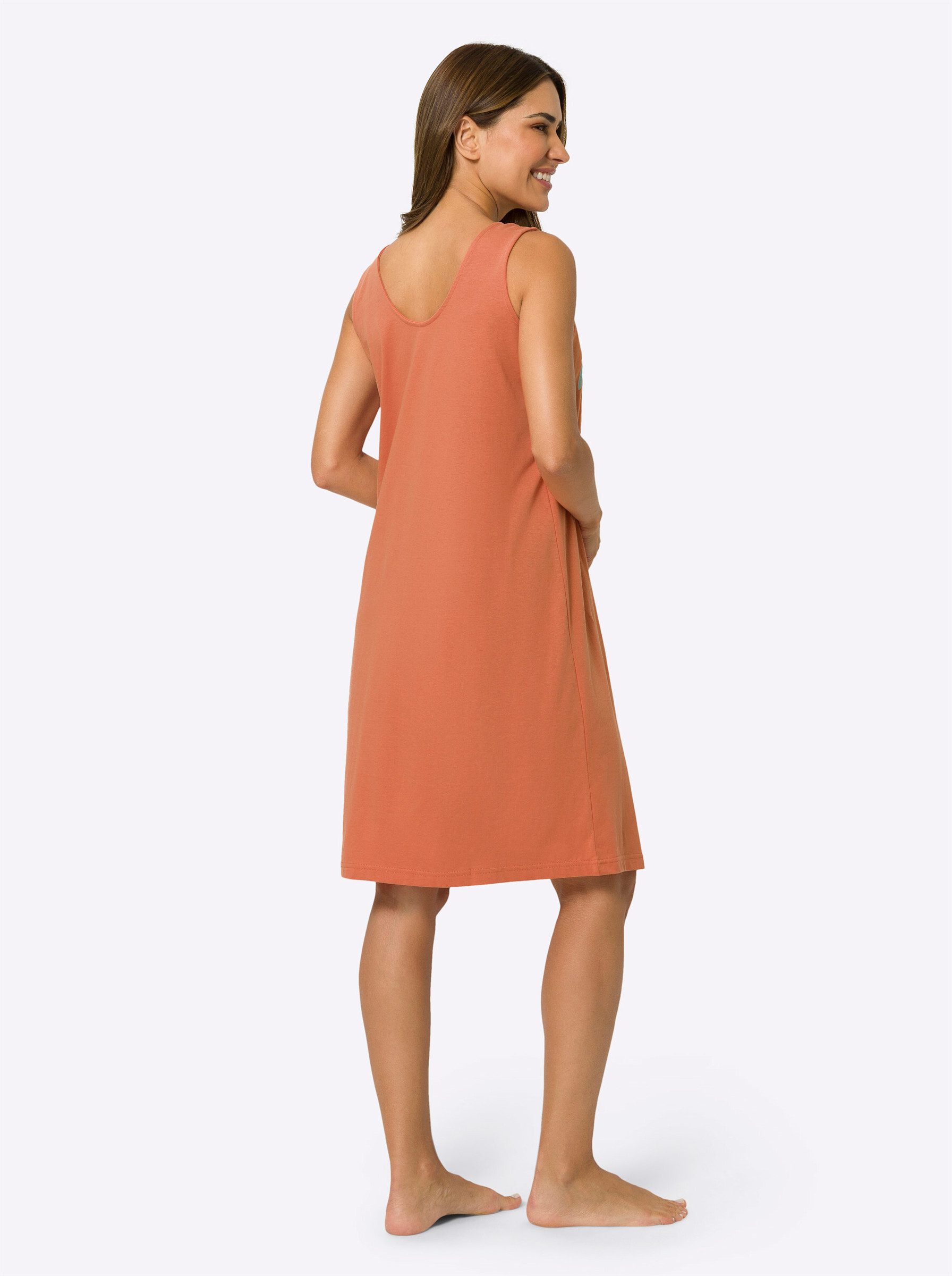 Sieh an! Nachthemd Nachthemd Ärmellos (2-tlg)