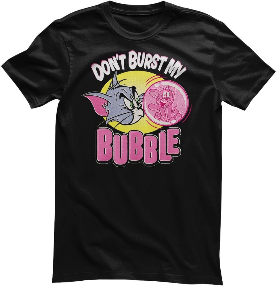 Tom & Jerry T-Shirt Tom & Jerry - Don't Burst My Bubble T-Shirt