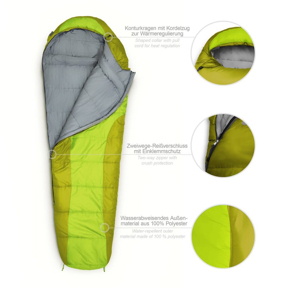 Lumaland Mumienschlafsack Where Tomorrow Camping Schlafsack günstig online kaufen