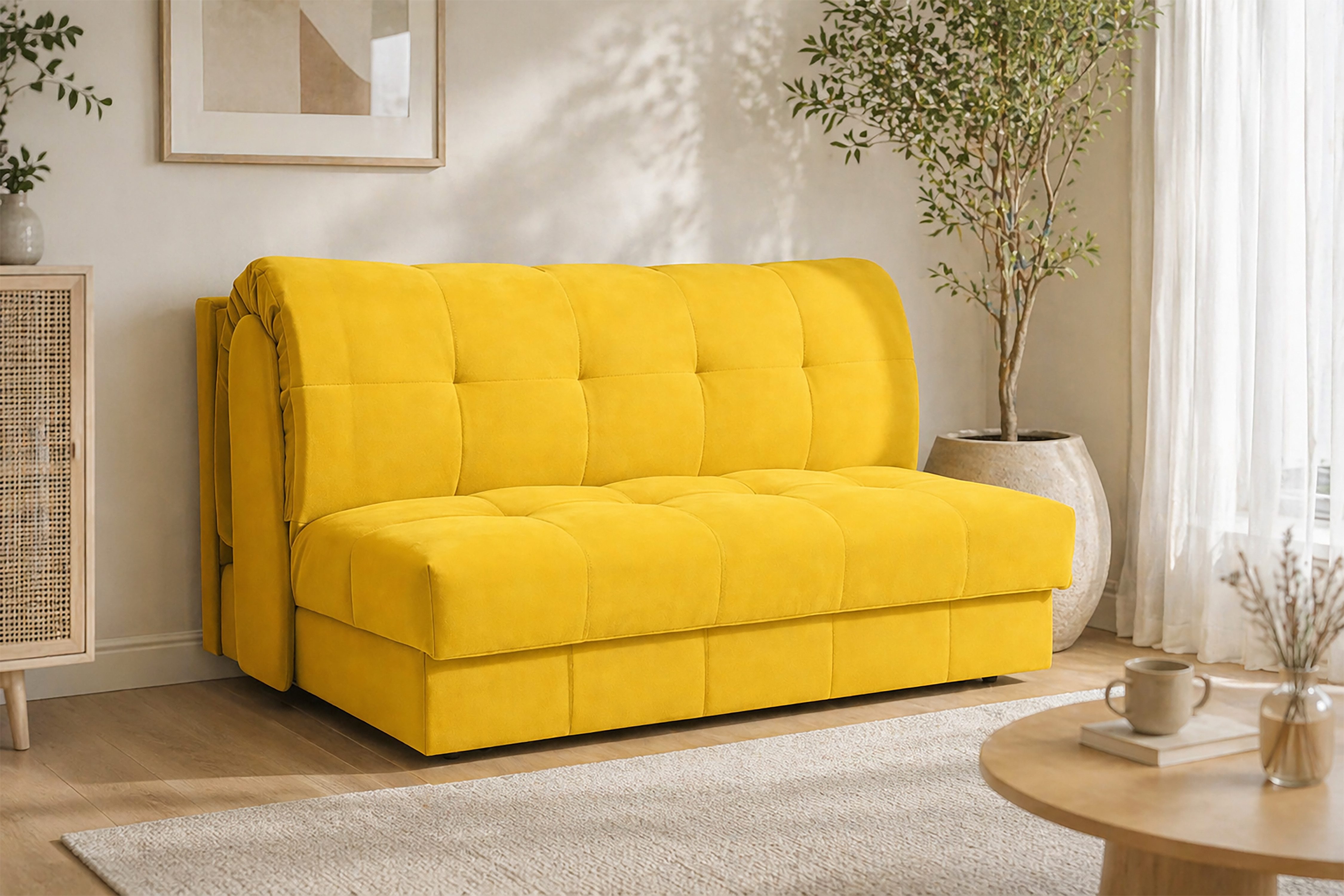 Konstanta Möbelhaus Schlafsofa Michigan Akkordeon Schlafsofa Pocket Spring Bettkasten