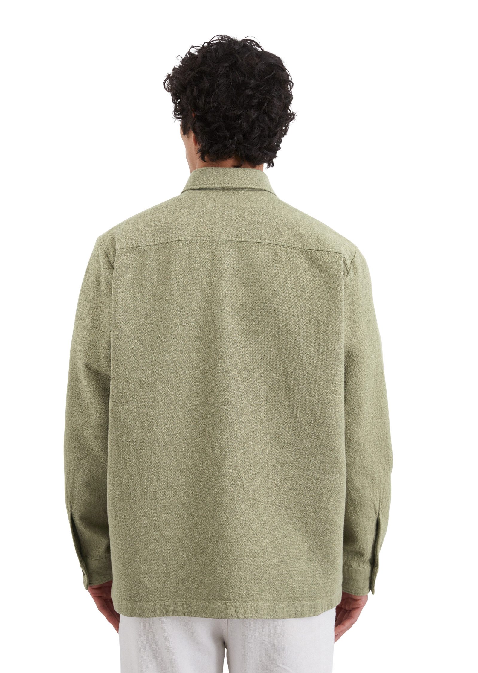 Marc O'Polo Hemdjacke Lebendige Crinkle-Struktur günstig online kaufen