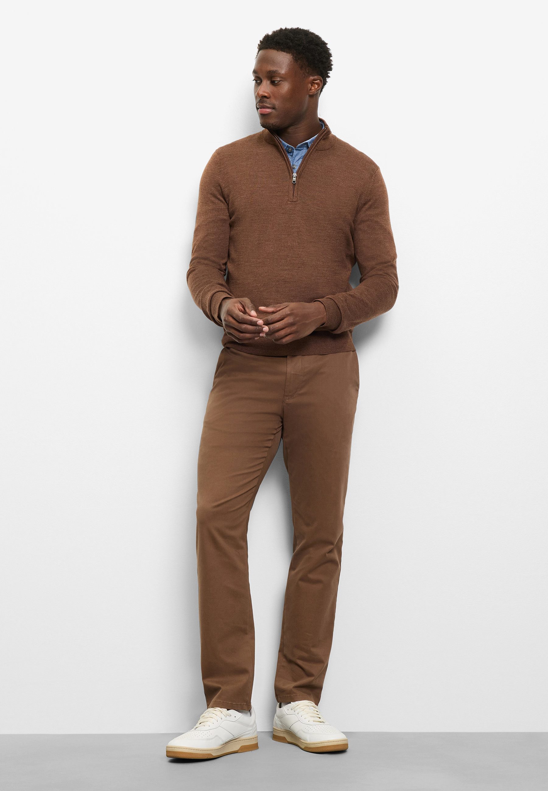 OLYMP Strickpullover OLYMP Casual Strick, regular fit