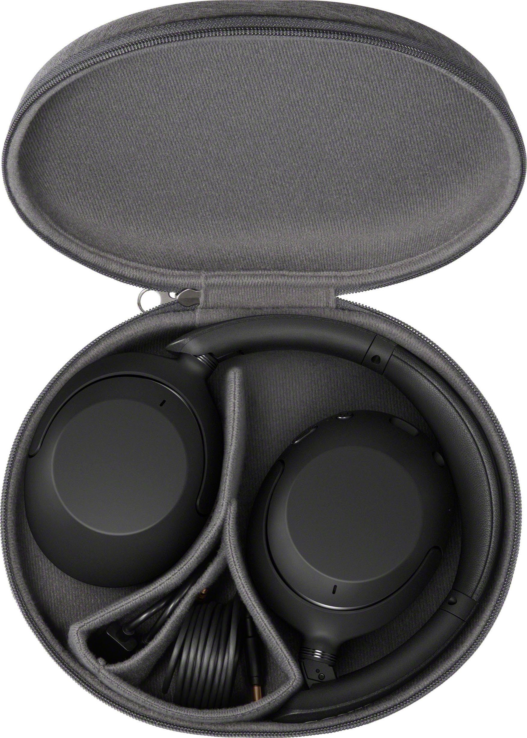 Sony WH-XB910N Over-Ear-Kopfhörer Siri, Bluetooth, A2DP Google Bluetooth, Assistant, schwarz (LED HFP, Ladestandsanzeige, HSP) AVRCP