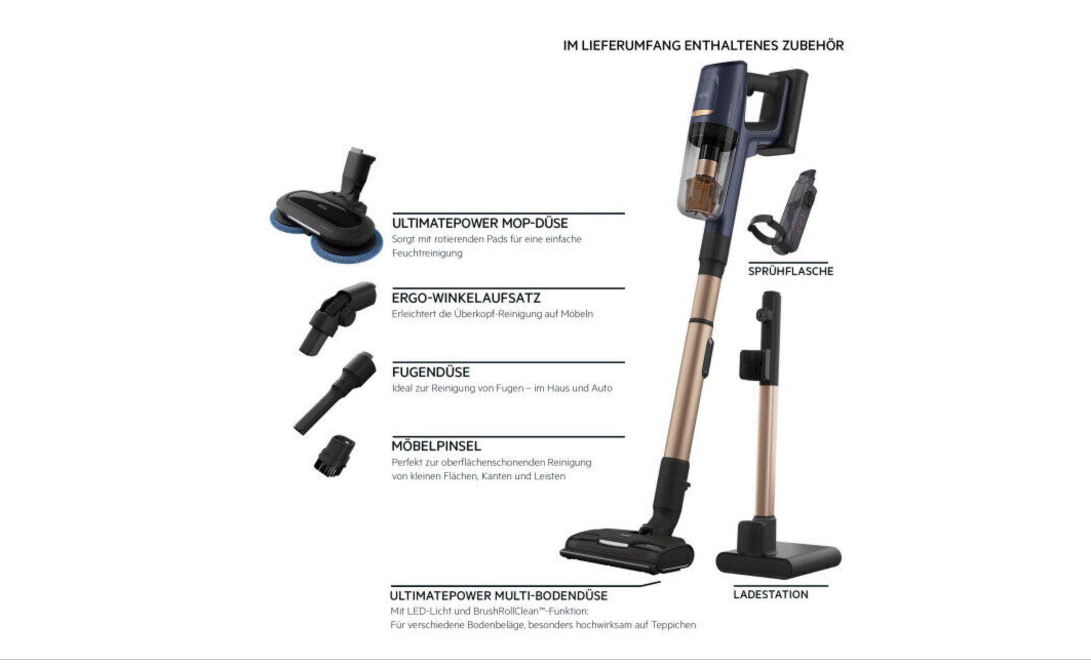 AEG Akku-Handstaubsauger AP81B25WET HYGIENIC 8000