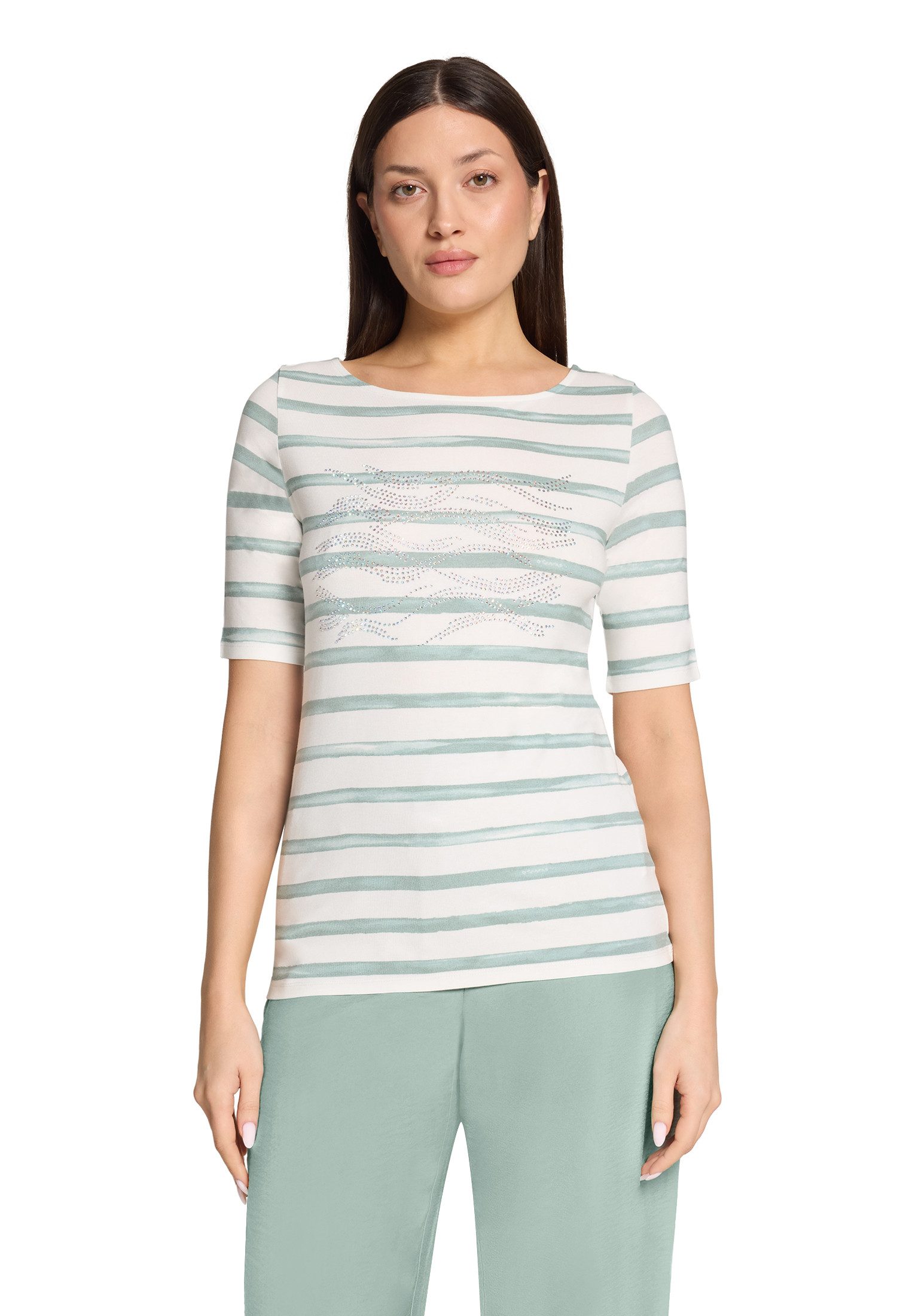Betty Barclay Kurzarmshirt Damen mit U-Boot-Ausschnitt (1-tlg) günstig online kaufen