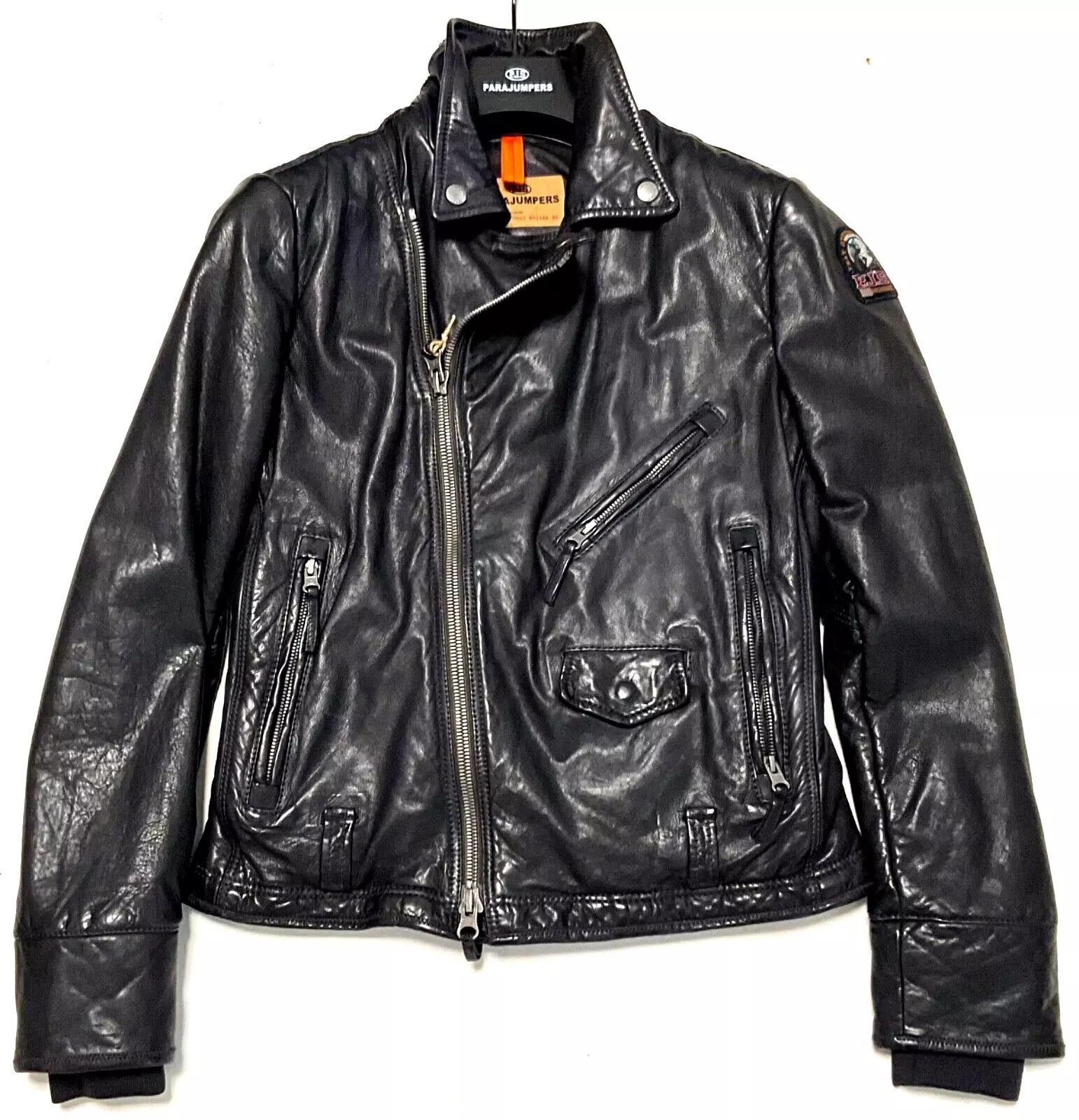 Parajumpers Bikerjacke Parajumpers Biker, Parajumpers VITA - Woman PADDED LEATHER Jacket Unifarben