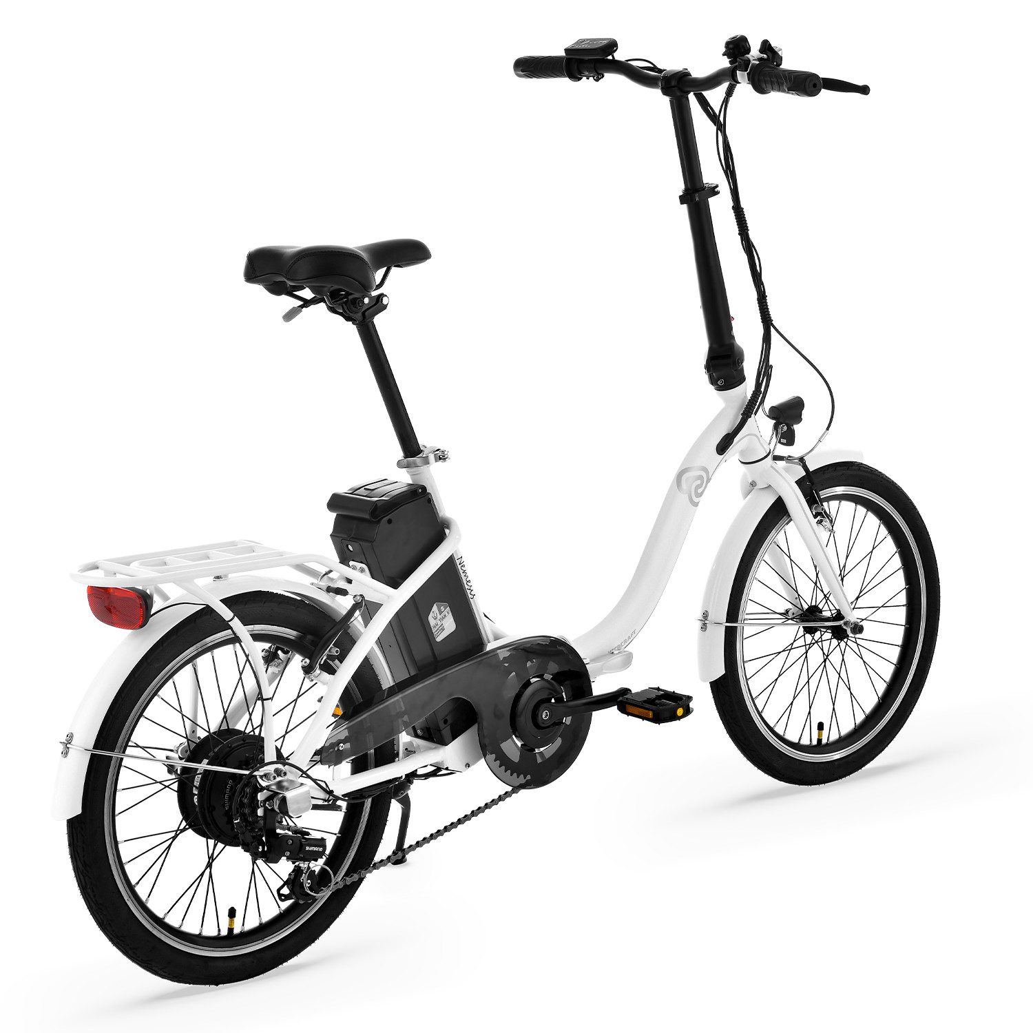 VECOCRAFT E-Bike Klapprad Nemesis klapprad e-bike 25 km/h 6 Gang, 6 Gang, Kettenschaltung, Heckmotor