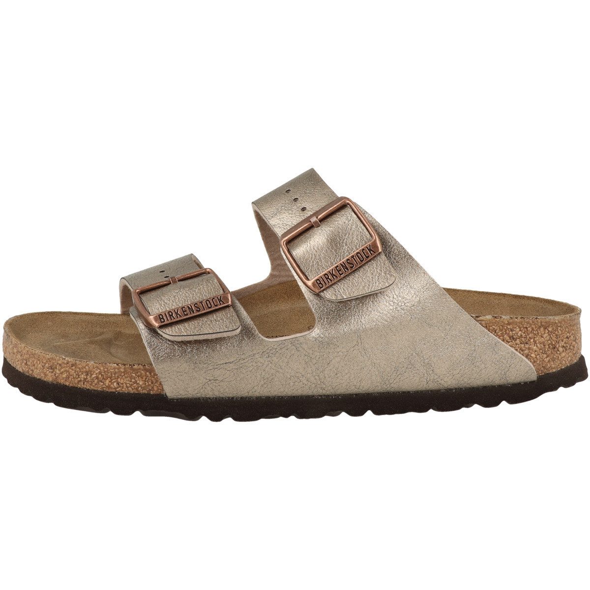 Birkenstock Arizona Birko-Flor Graceful schmal Damen Sandale Sandaletten, Sommerschuhe, Badeschuhe, Riemchen, Schlappen