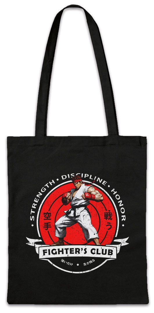 Beuteltasche Fighter's Club Ryu II Stofftasche Fighter SF Karate Hadouken Street