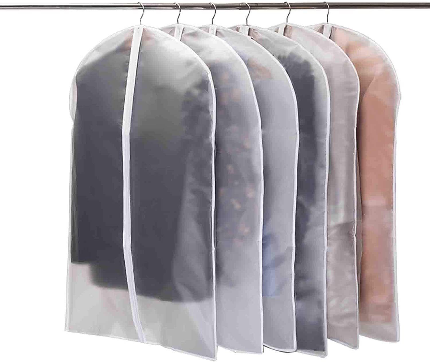 LENBEST Kleidersack Kleidersack Kleidersack,kleidersäcke mit reißverschluss Staubgeschützt (6 St)