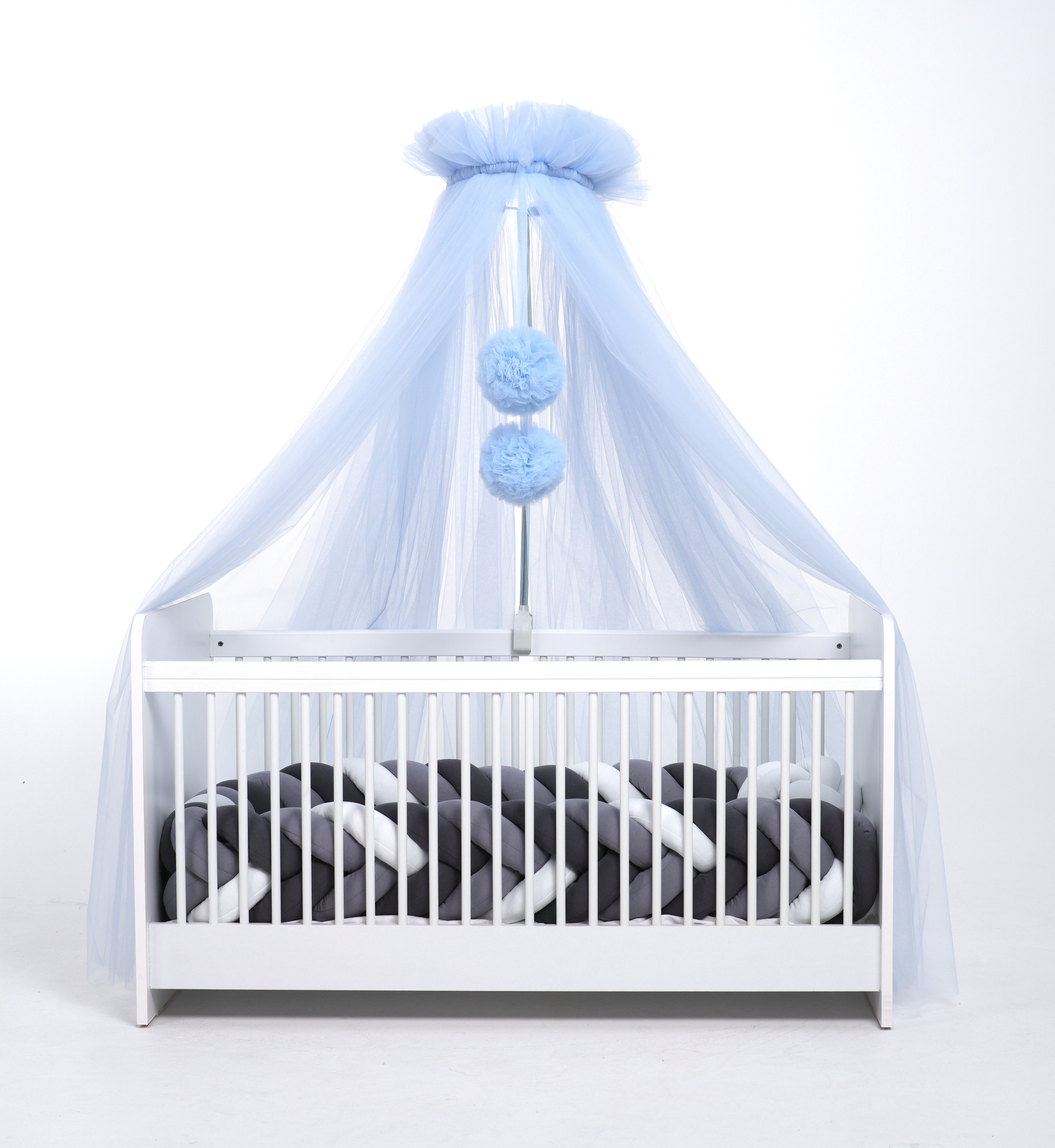 Baby Fancyroom Betthimmel Tüll Betthimmel für Babybett Babywiege Beistellbe günstig online kaufen