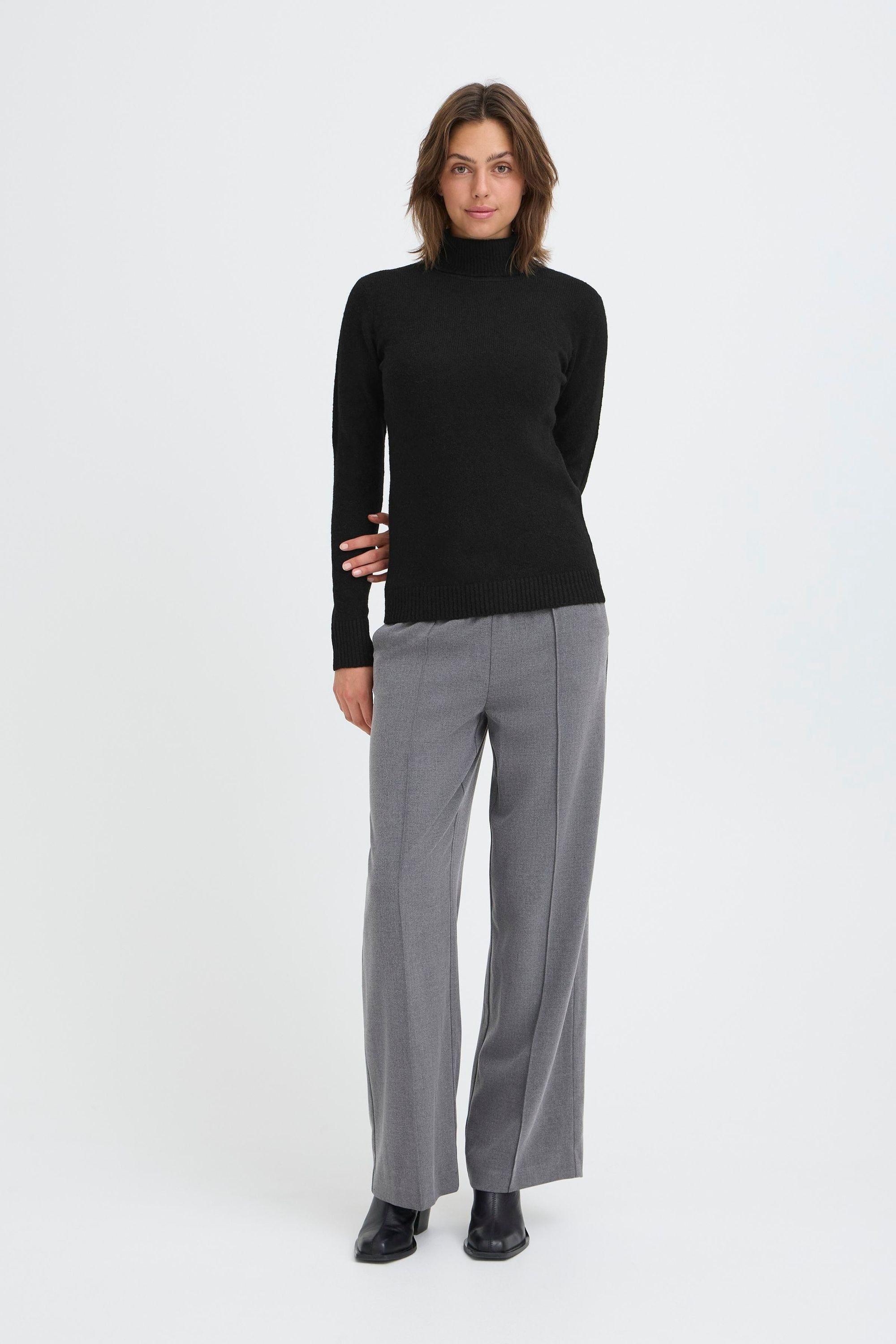 OXMO Rollkragenpullover OXSigne Basic Rollkragenpullover