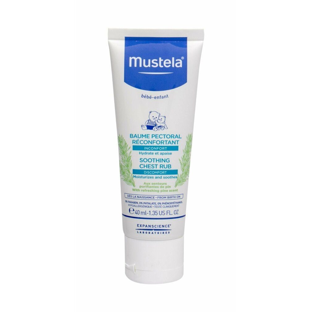 Mustela Körperpflegemittel Soothing Chest Rub 40ml