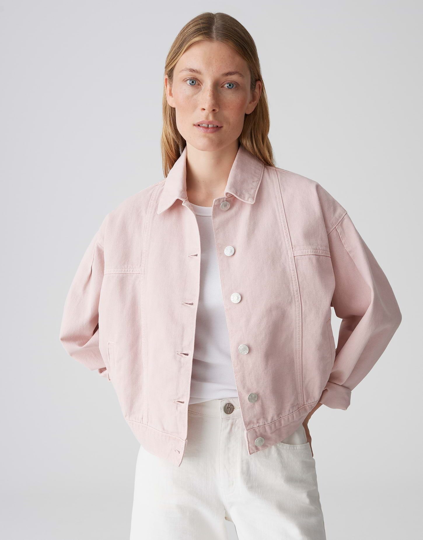 OPUS Jeansjacke Jeansjacke aus 100% BCI Cotton Regular Fit günstig online kaufen