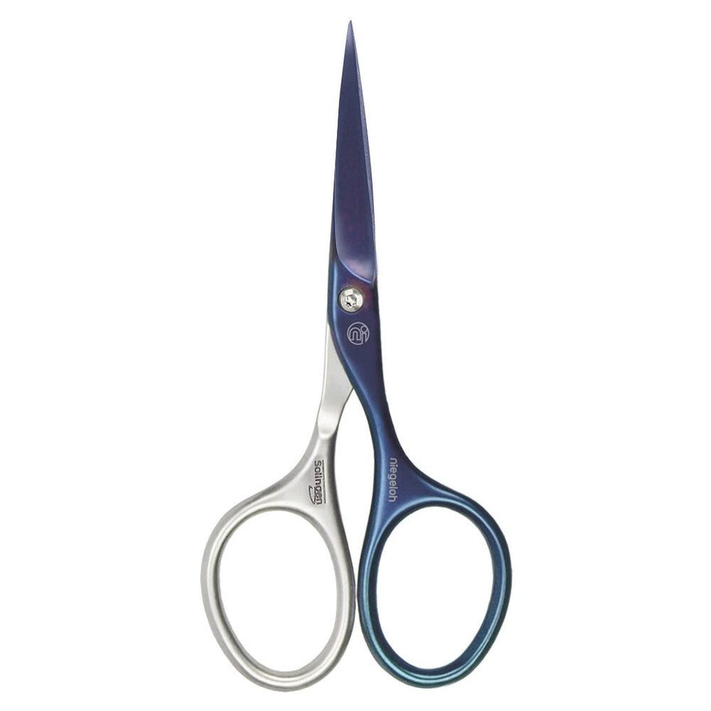 Niegeloh Solingen Körperrasierer Bartschere Inox style Titanium, stahlblau, 1-tlg.