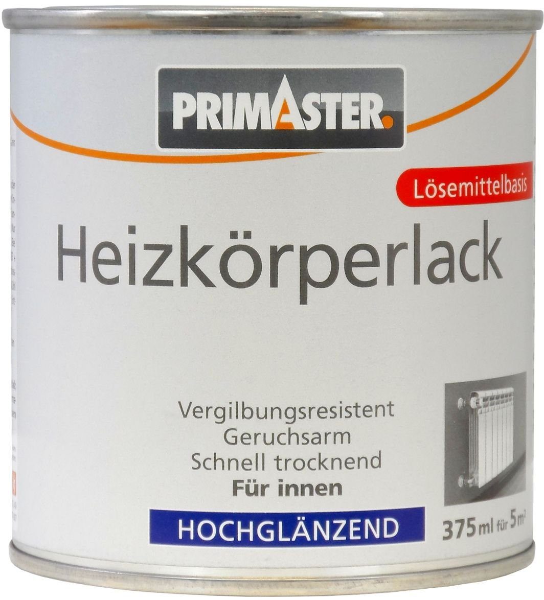 Heizkörperlack Primaster Heizkörperlack 375 ml weiß hochglänzend
