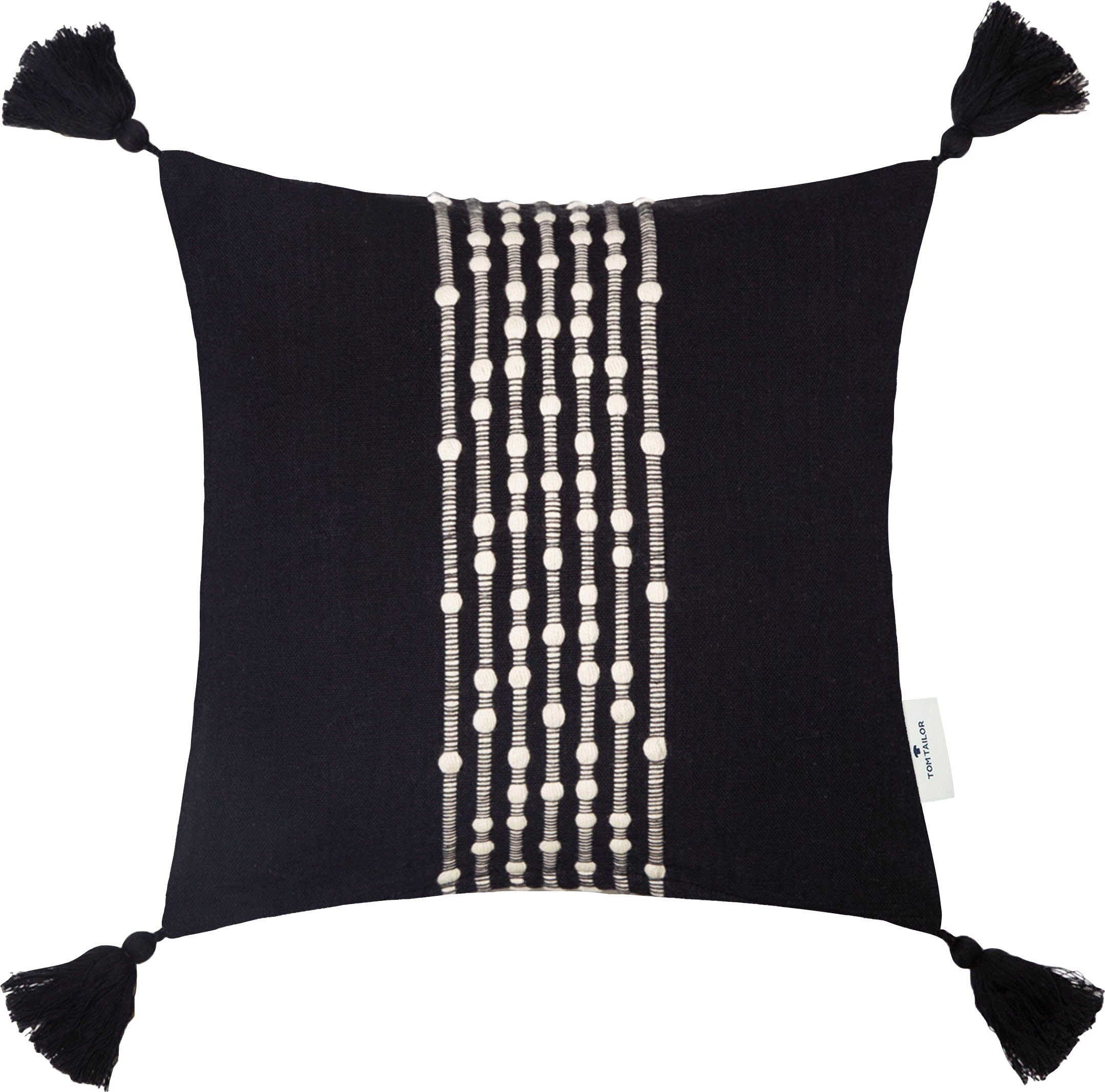 TOM TAILOR HOME Dekokissen Knot Lines, günstig online kaufen